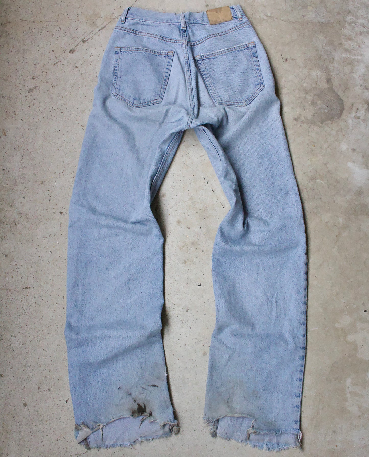 Vintage 2000s Pull & Bear Heel Bites Bootcut Denim