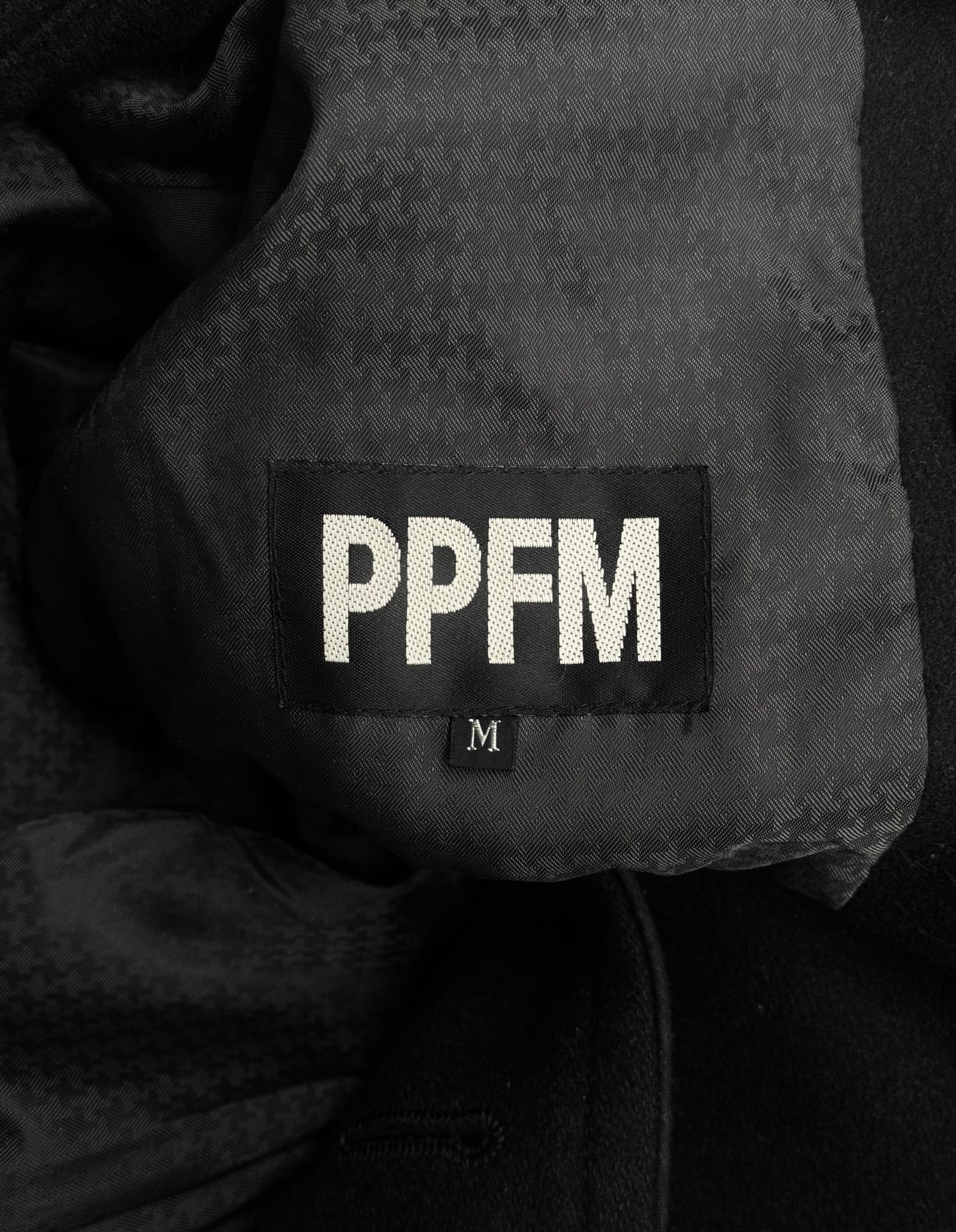 PPFM Early 00s ‘Napoleon’ Double-breasted Wool Jacket