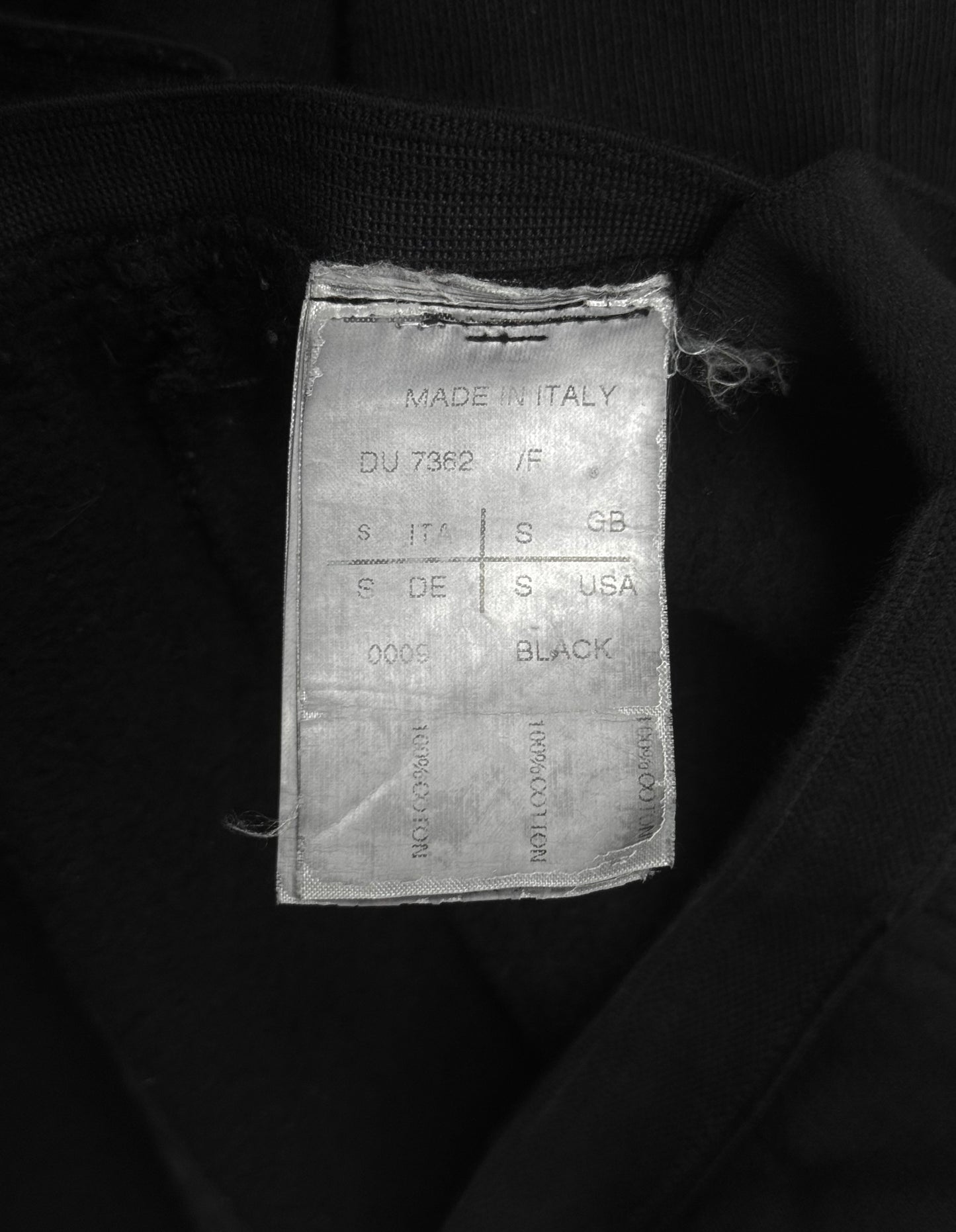 Rick Owens DRKSHDW AW08 "STAG" Drop-crotch Fleece Sweat Pants