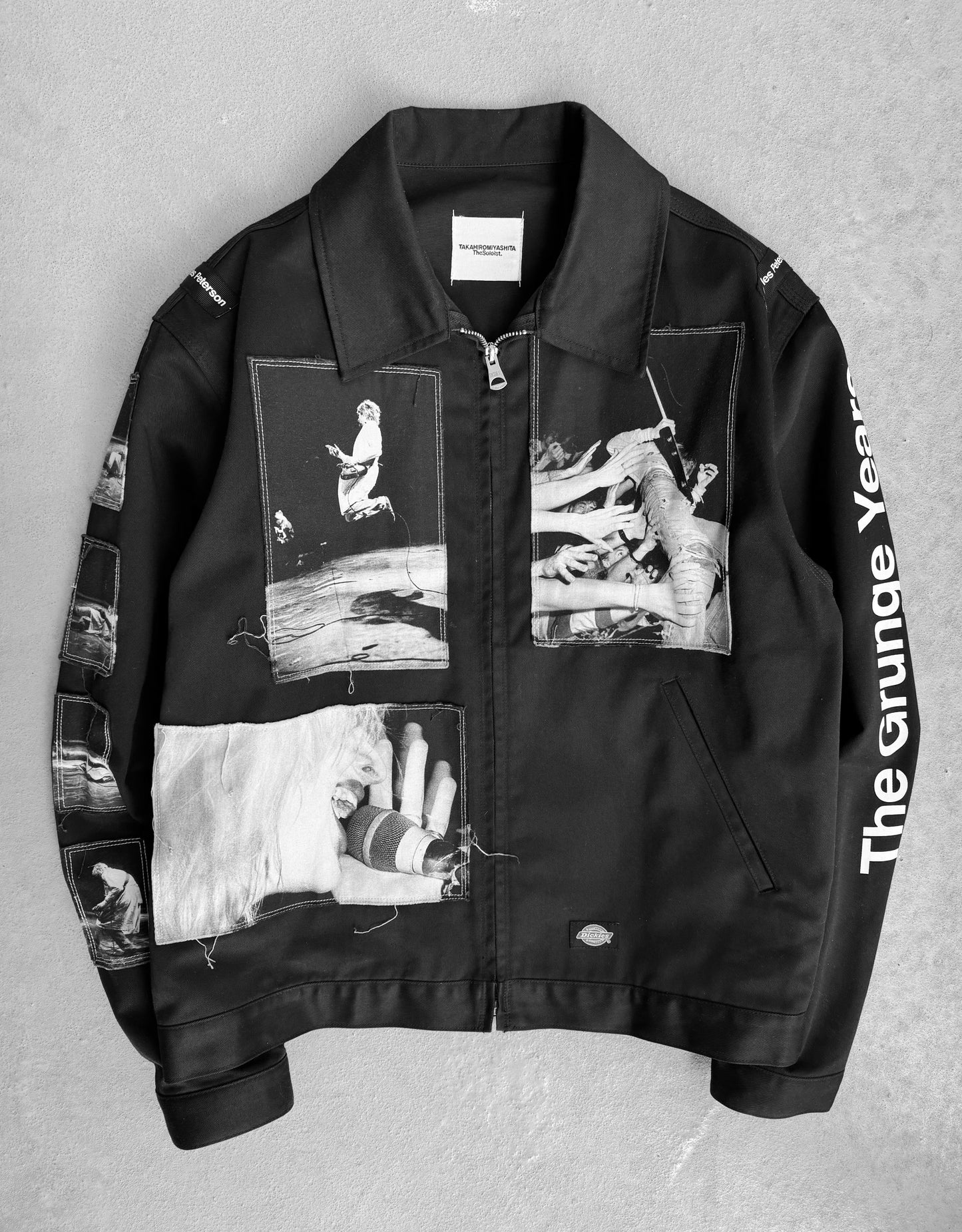 Takahiromiyashita TheSoloist Dickies SS19 Nirvana Kurt Cobain Courtney Love photo Jacket