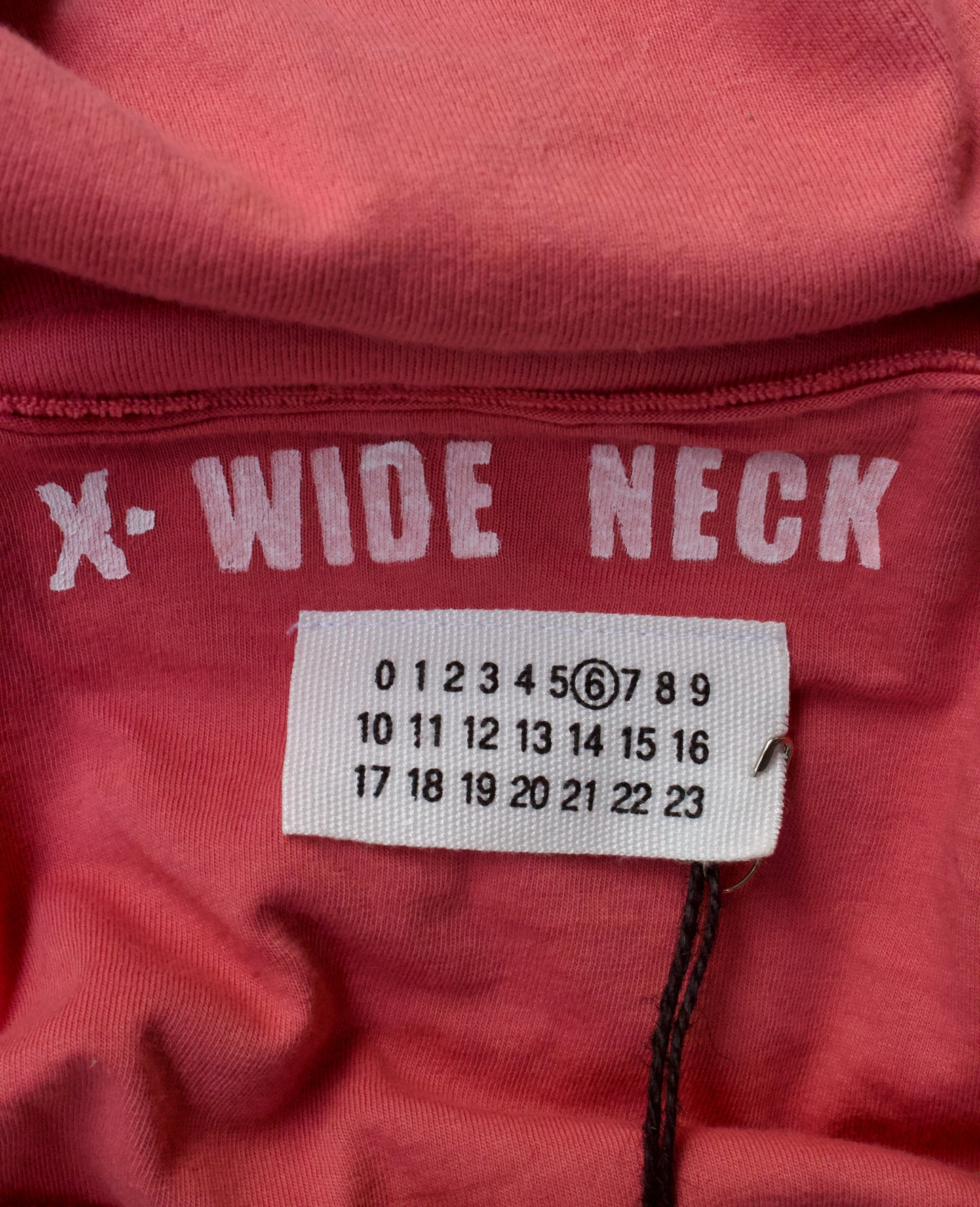 Maison Martin Margiela MM6 Early 00s “X-Wide Neck” T-shirt