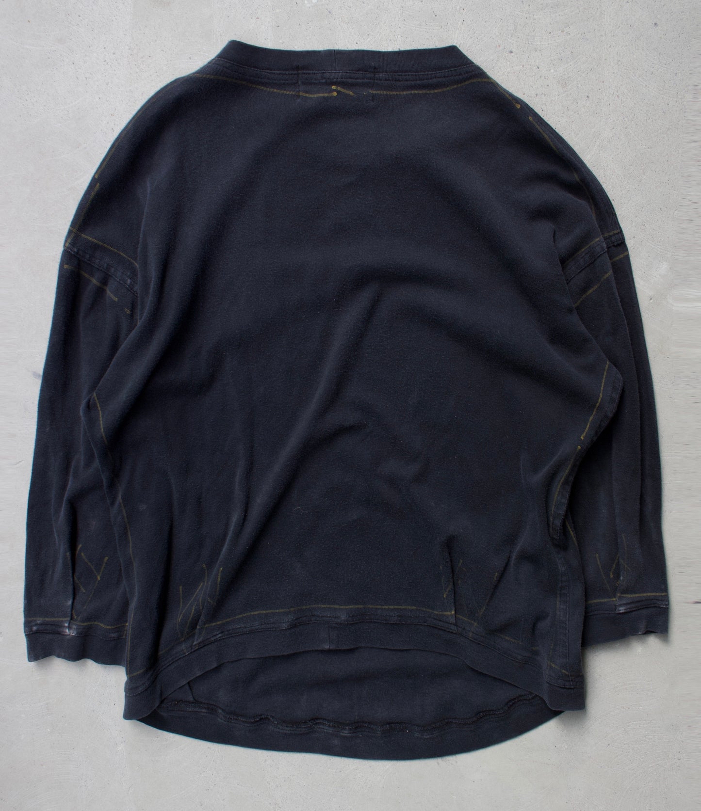 Christopher Nemeth Late 90s Pattern Sketch Raglan Long-sleeve