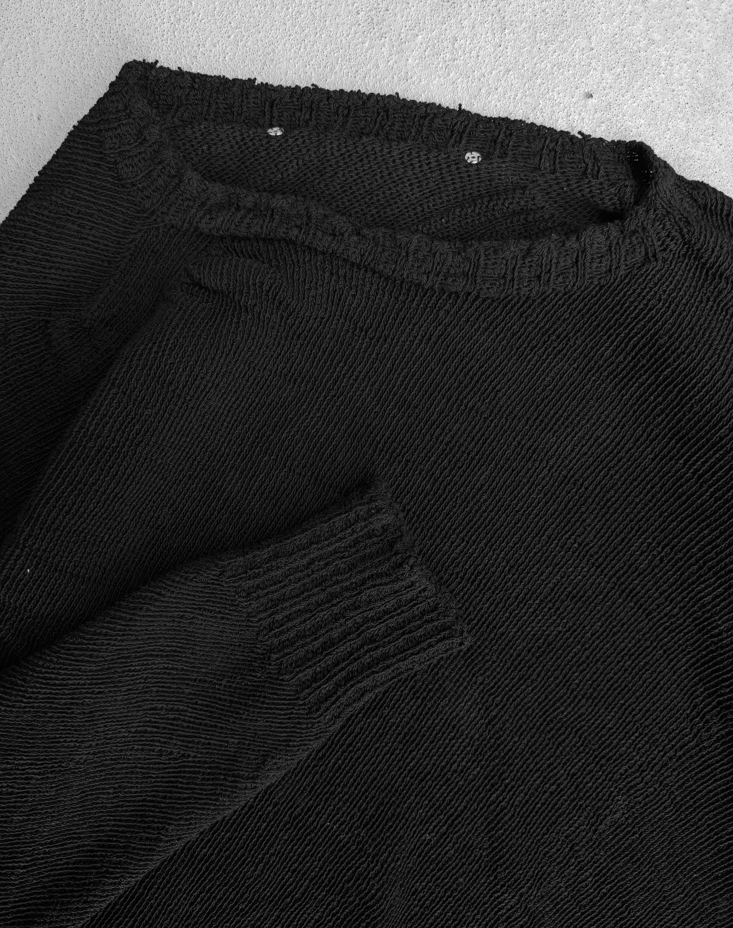Carol Christian Poell ‘KM/2629-IN PENTASIR’ Seamless Round Neck Wool Knitted Sweater