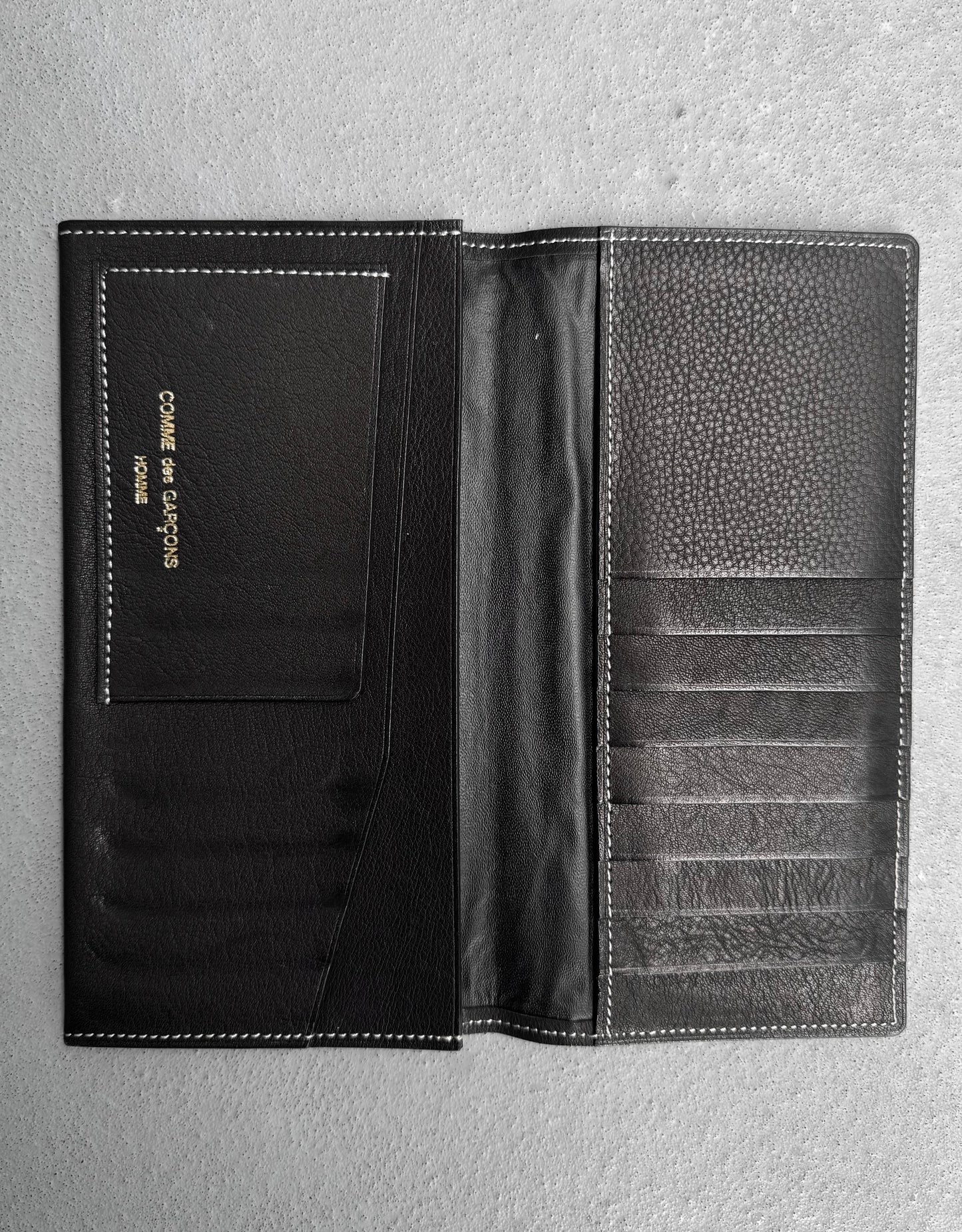COMME des GARÇONS HOMME Classic Continental Leather Wallet