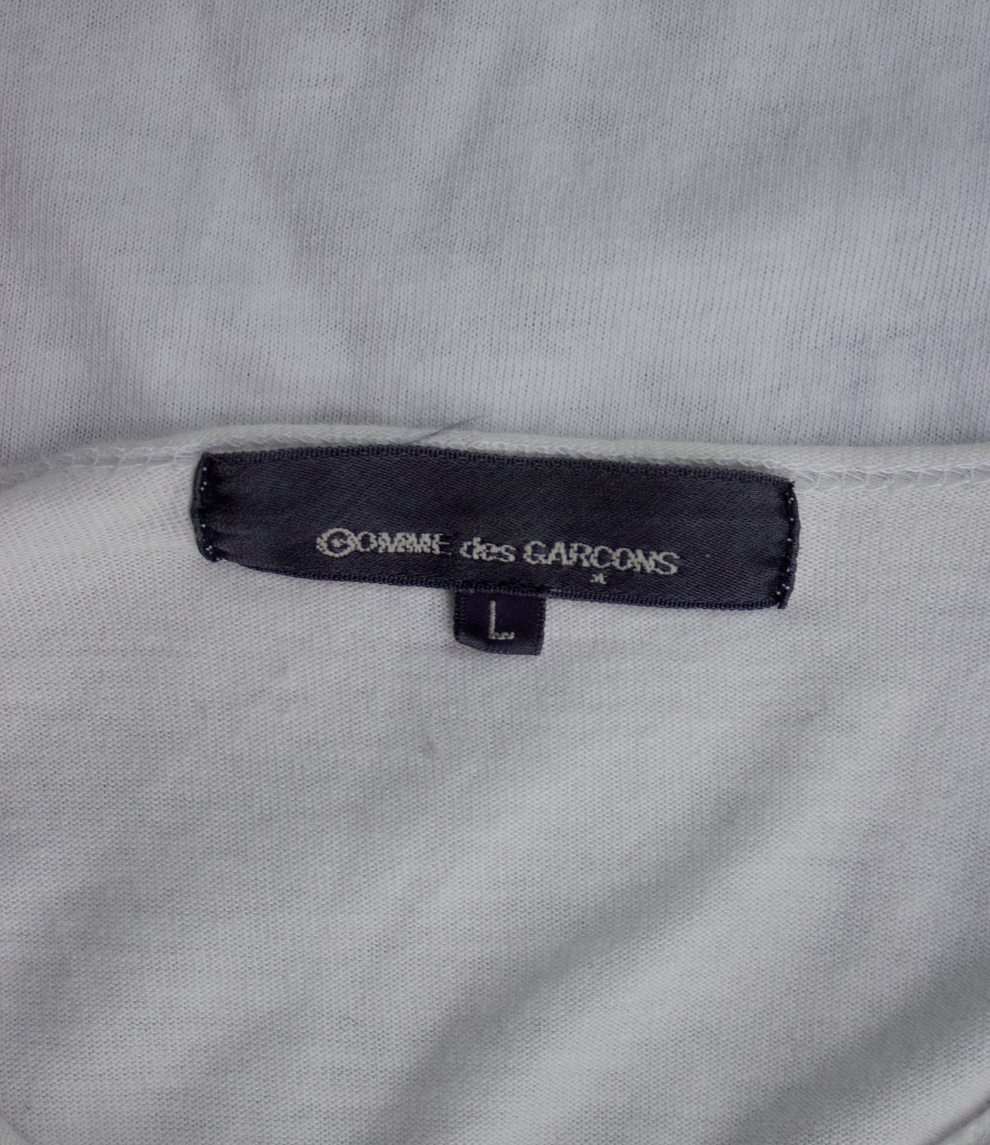 COMME des GARÇONS 00s Knitted Layer T-shirt