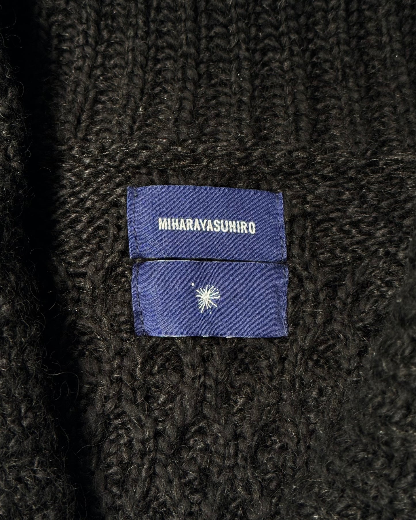 MiharaYasuhiro AW12 Nordic Mohair Knitted Cardigan