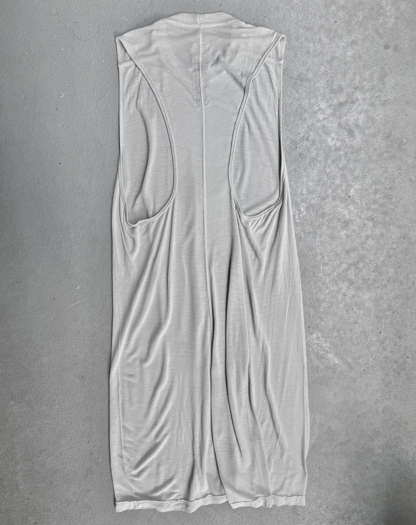 Rick Owens SS17 “WALRUS” Off-white Racer Tank Top