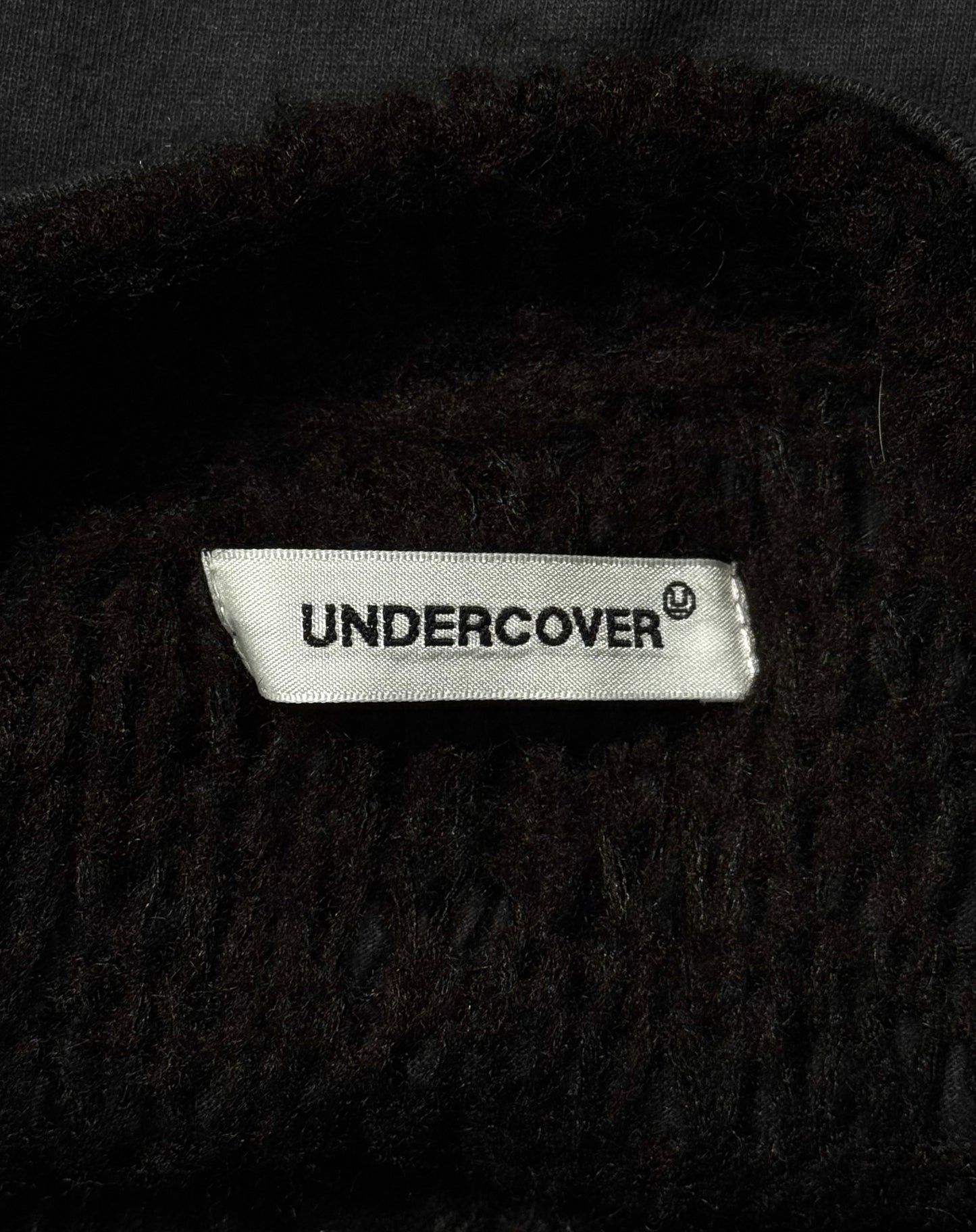 UNDERCOVER AW23 Reversible Layered ‘Ramones’ Knitted Sweater