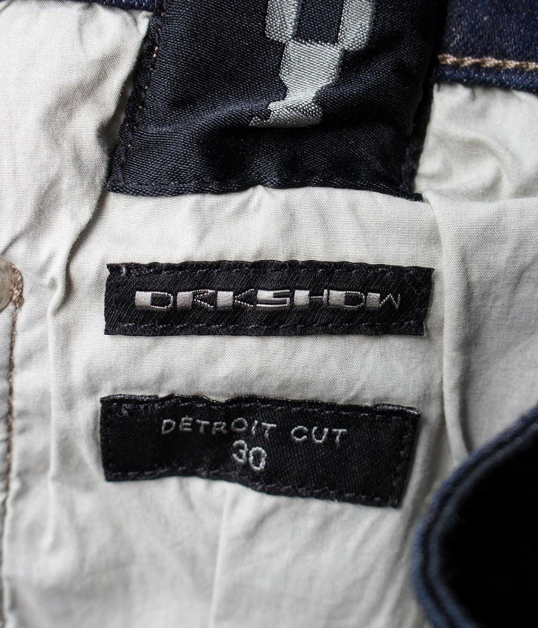 Rick Owens DRKSHDW AW19 “LARRY” Reconstructed Detroit Cut Denim