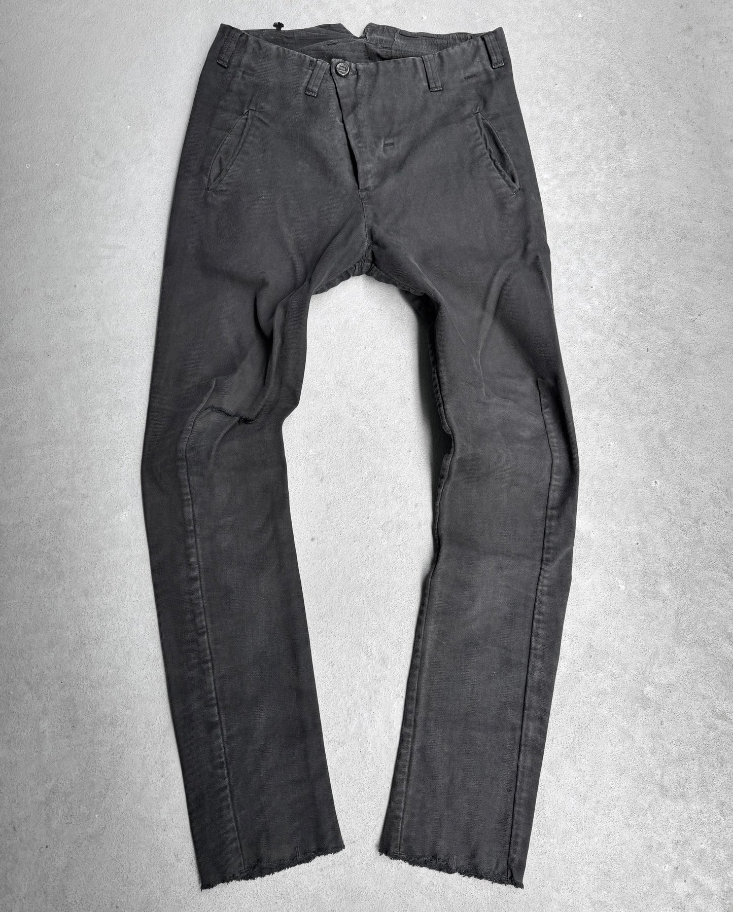 Boris Bidjan Saberi SS16 ‘P11-TF’ Object-dyed Articulated Cut Denim