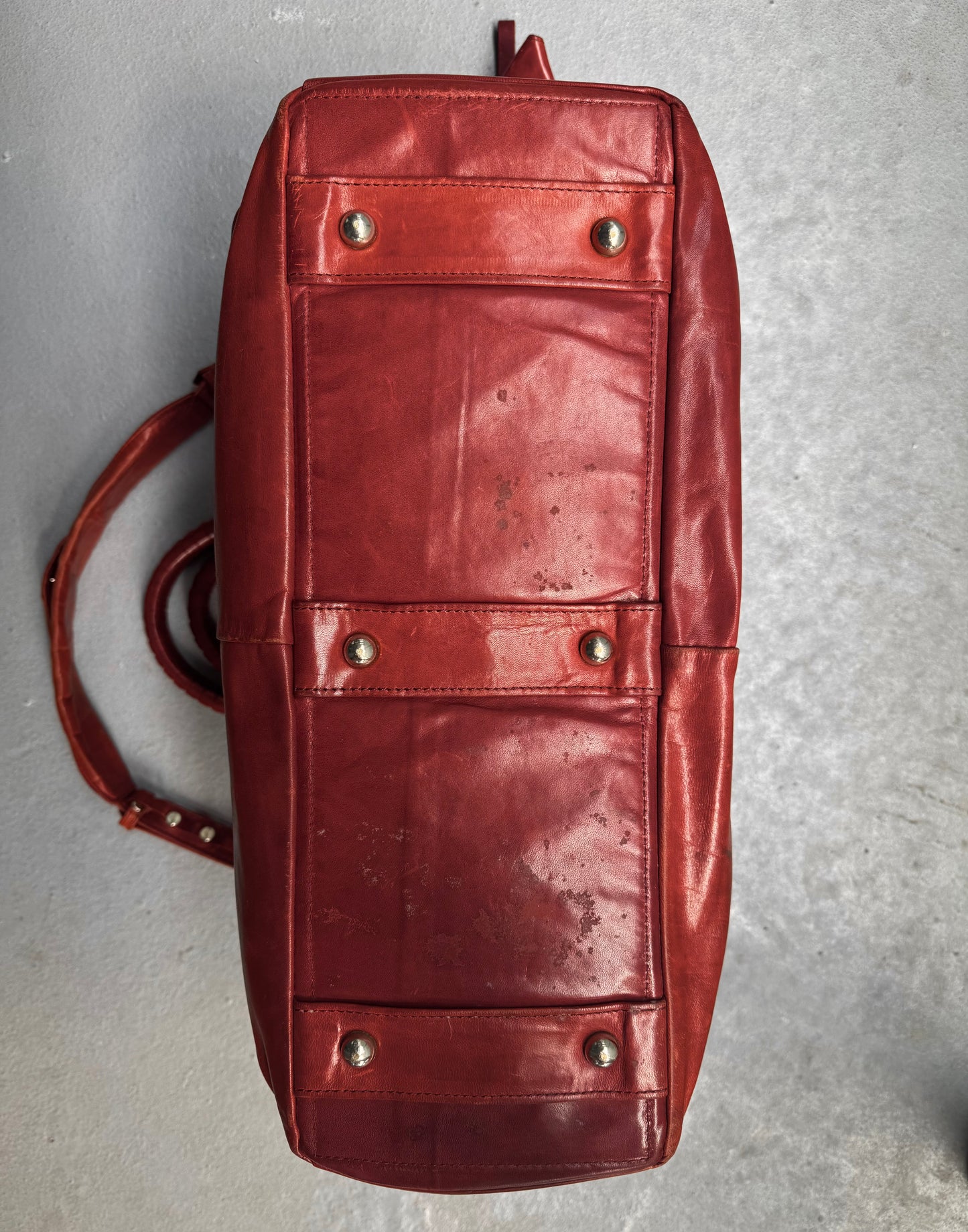 cornelian taurus by daisuke iwanaga ‘Veil Handle’ Horse Leather Bag