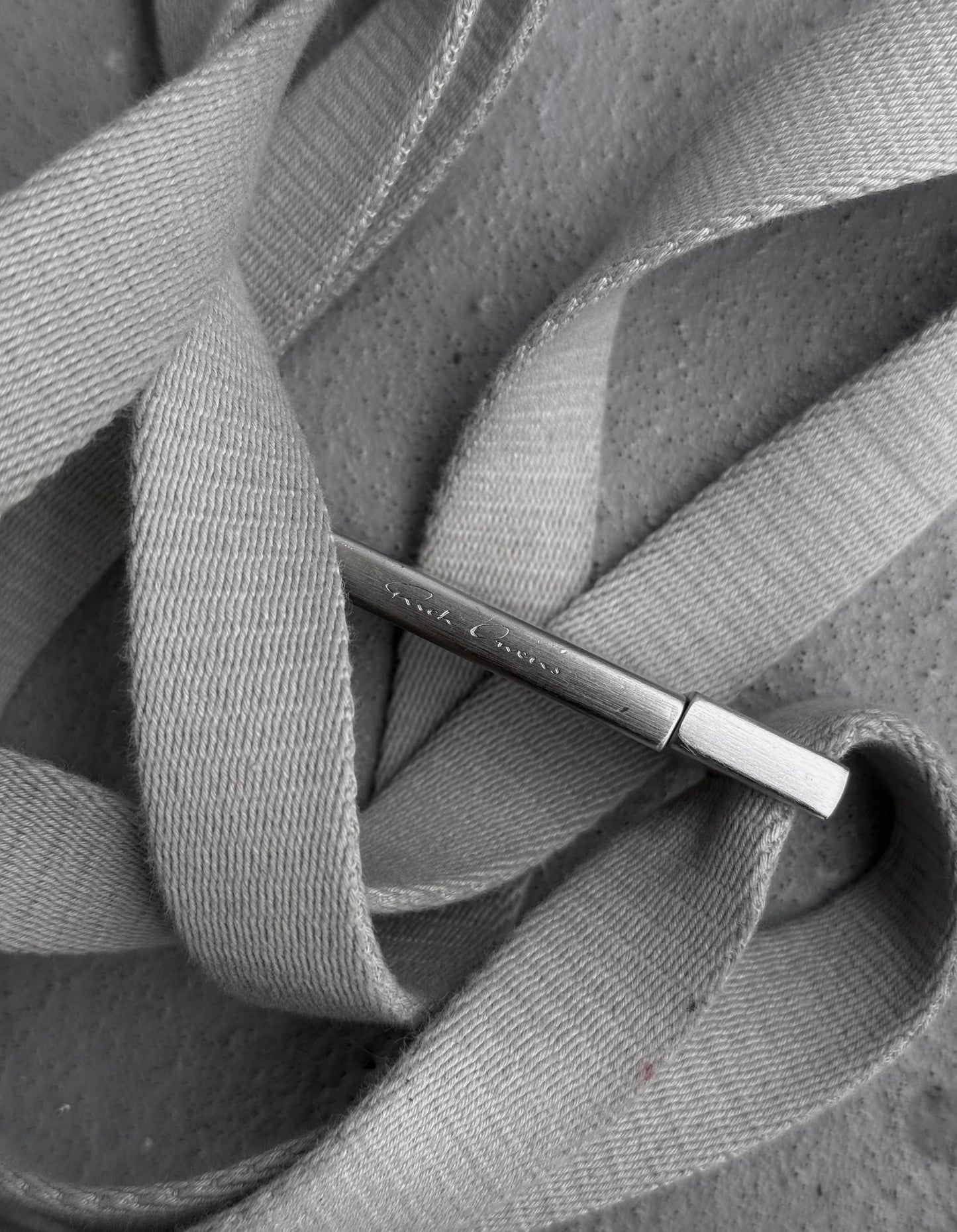 Rick Owens AW21 “GETHSEMANE” PEARL 'Disco' Buckle Belt