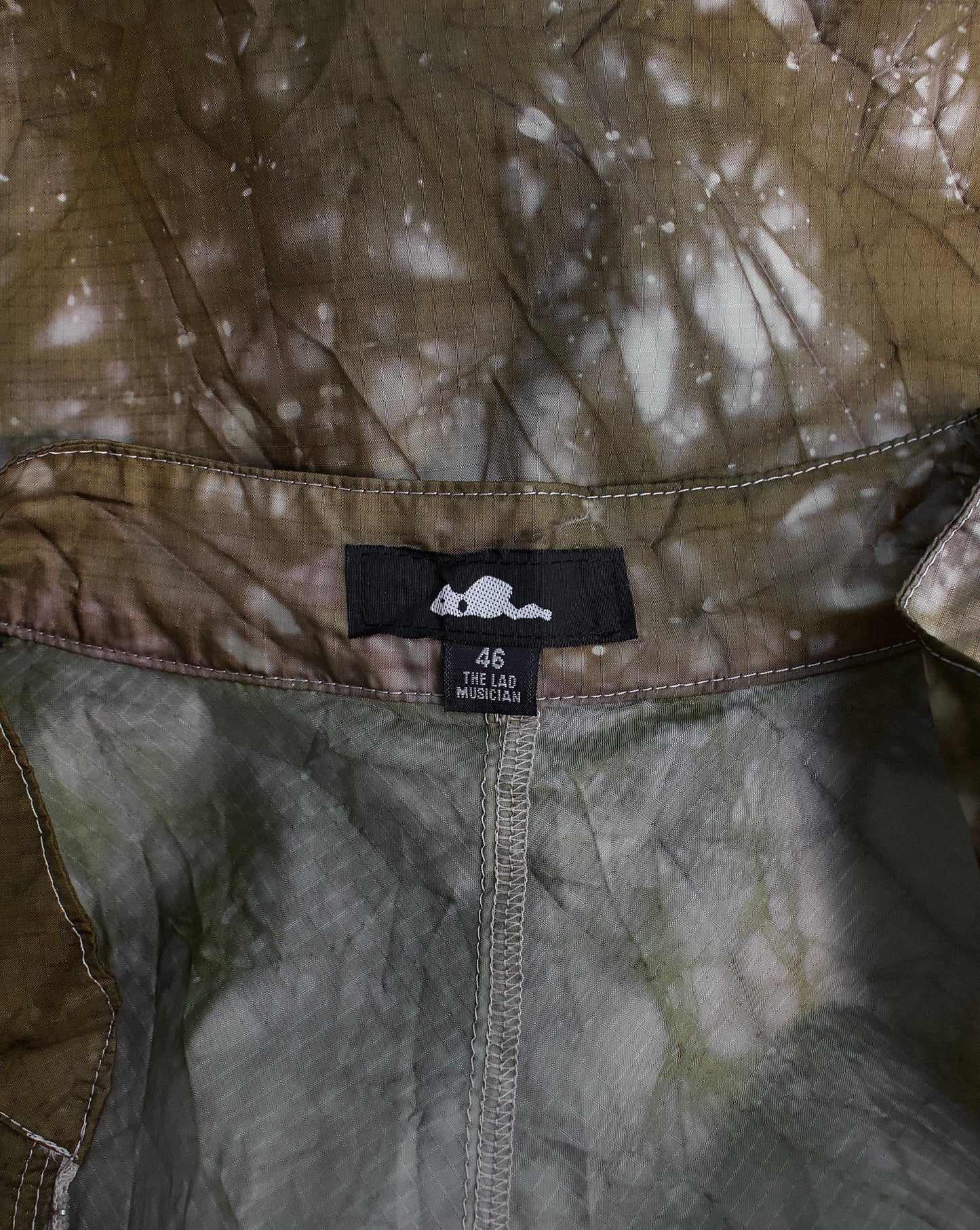 Lad Musician SS03 “Psychedelic” Tie-Dye Windbreaker Jacket