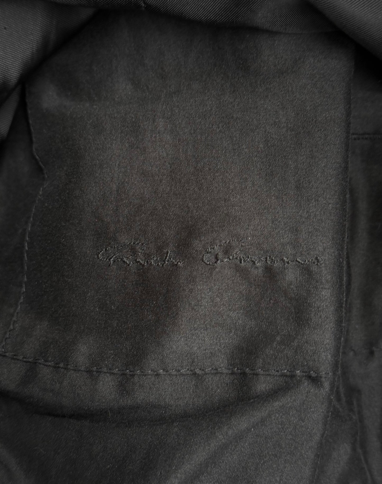 Rick Owens AW11 "LIMO" Sternberg Calfskin Leather Jacket