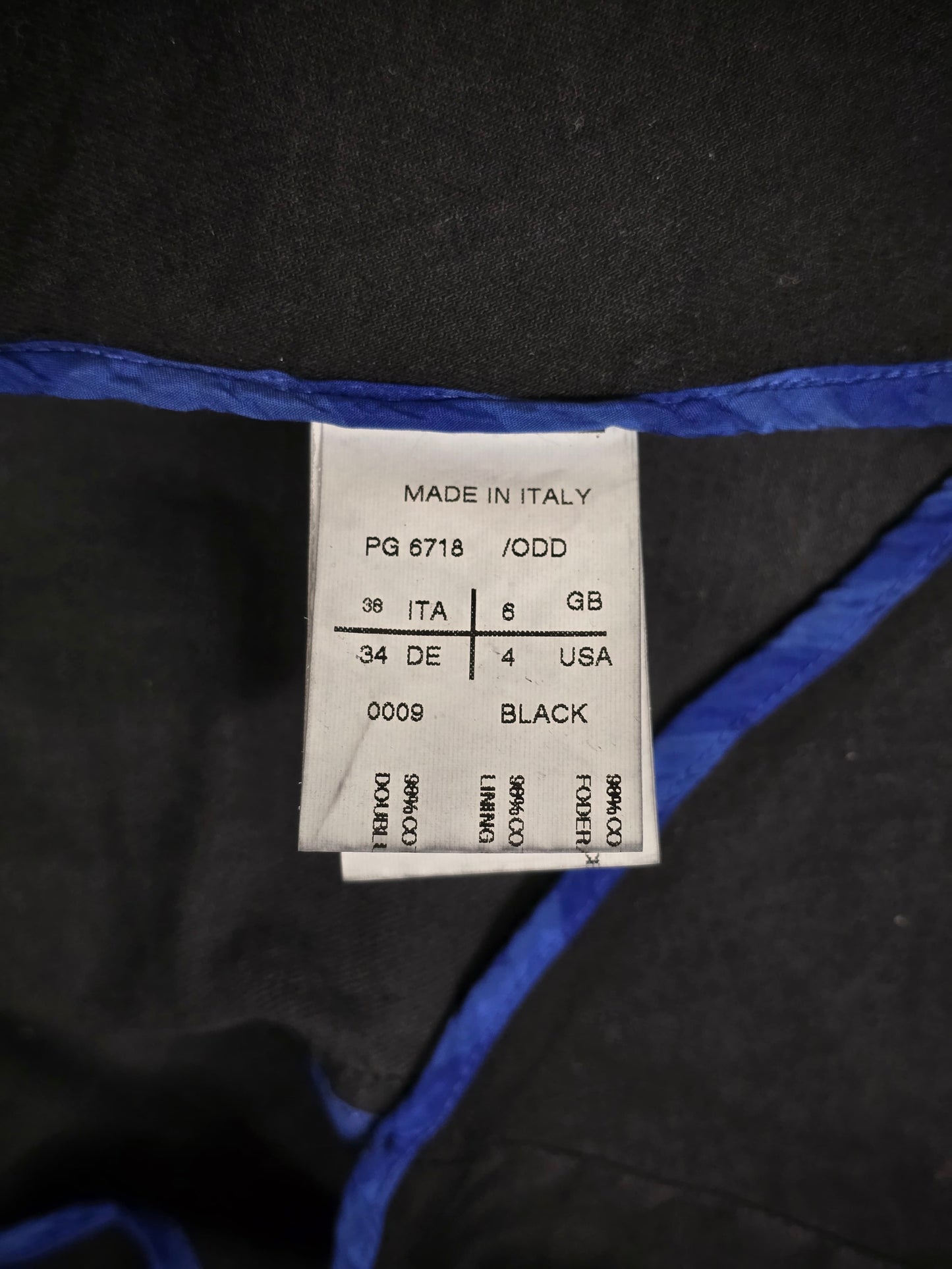 Gareth Pugh Early 00s Asymmetric Zip Mock Neck Denim Jacket