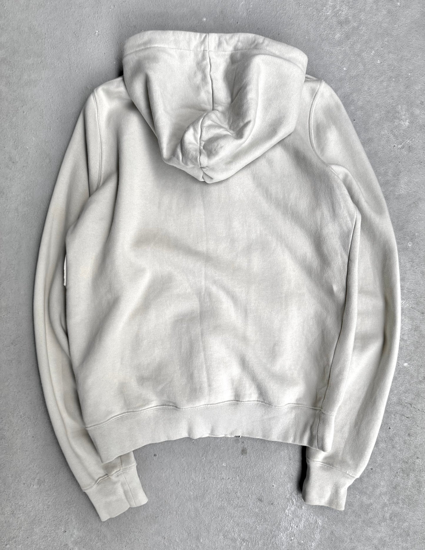 Rick Owens DRKSHDW SS17 “WALRUS” Dinge Patchwork Drawstring Hoodie