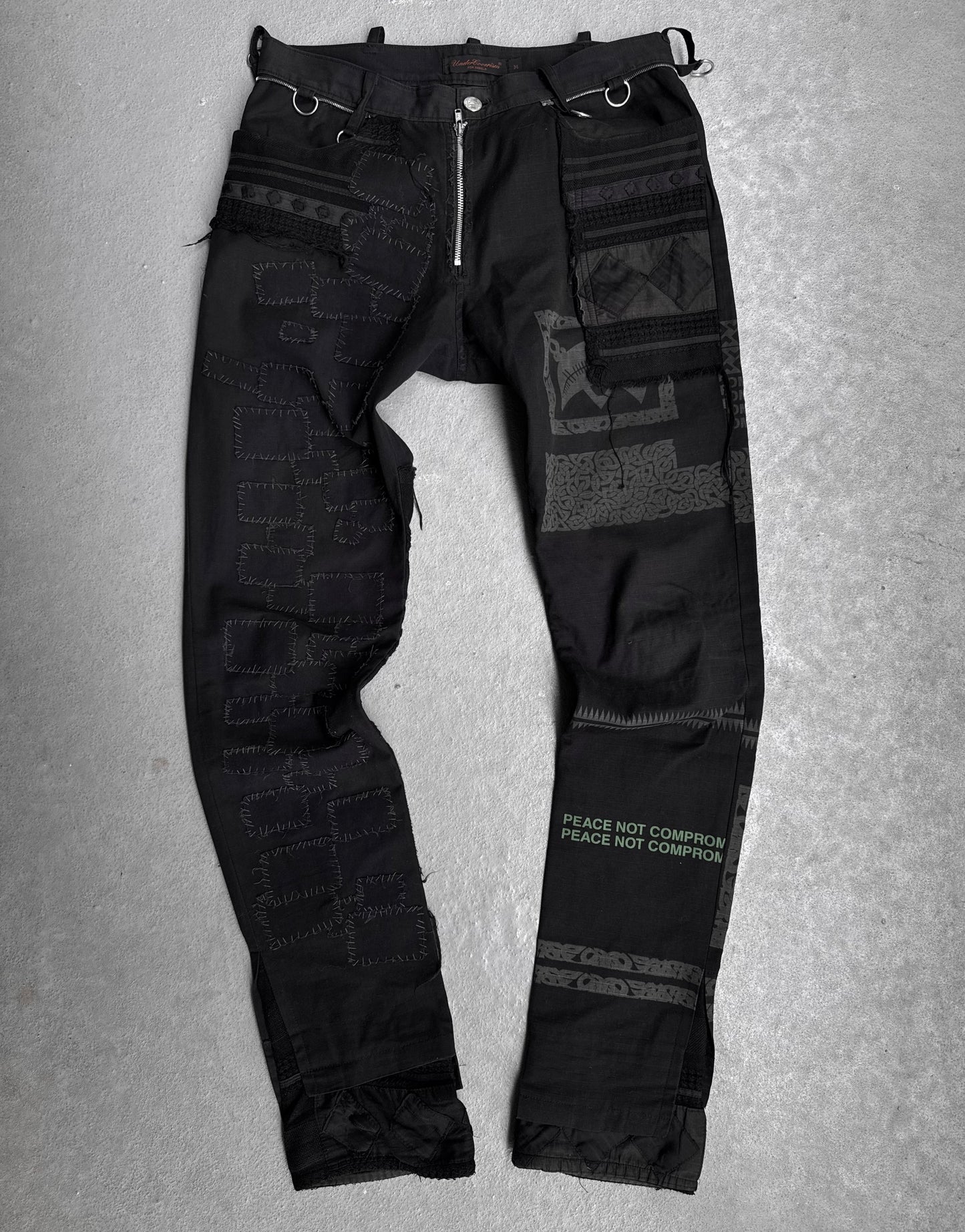 UNDERCOVER SS03 “SCAB” Reconstructed Patchwork Pants