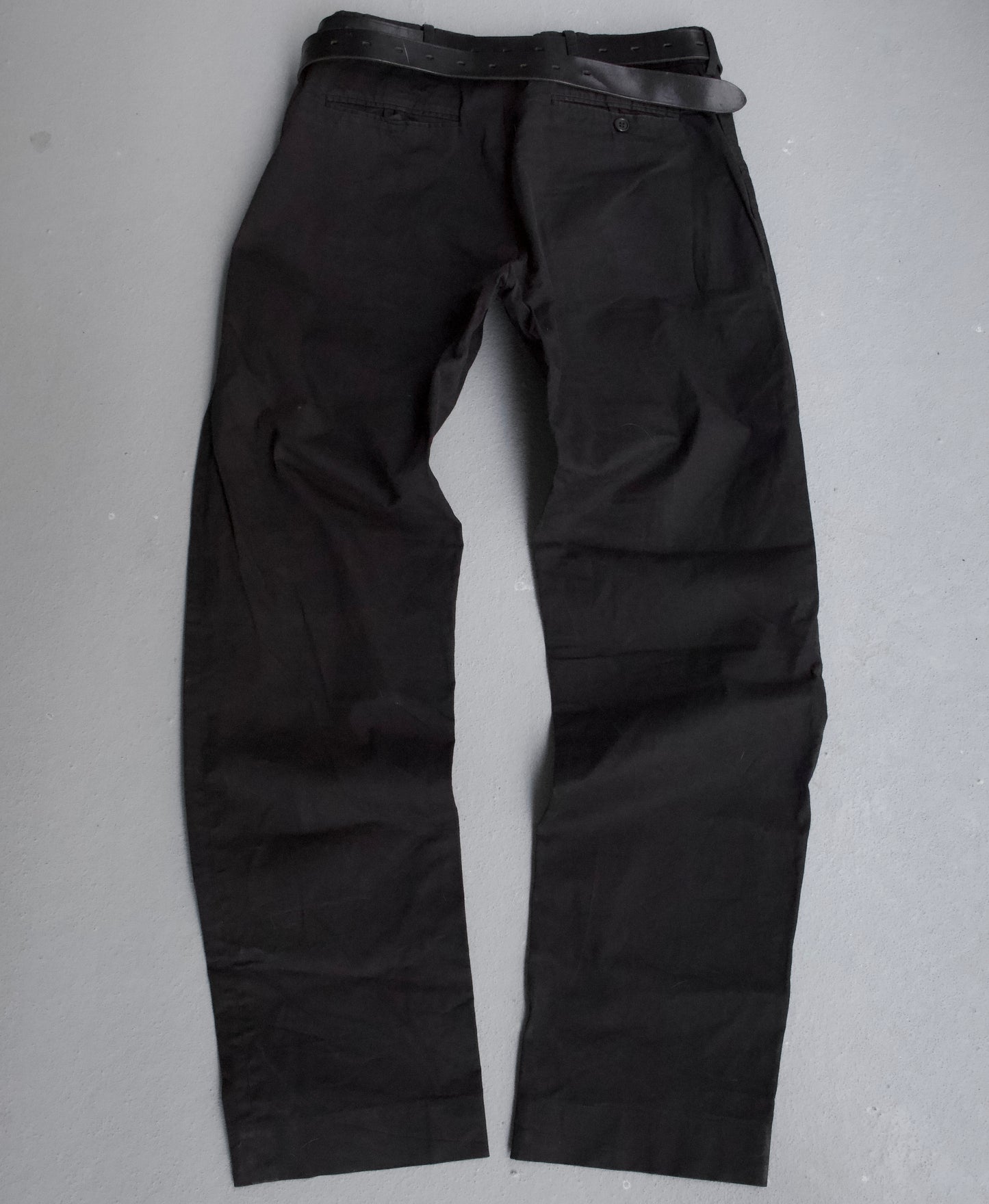 Helmut Lang Early 00s Bootcut Cotton Pants