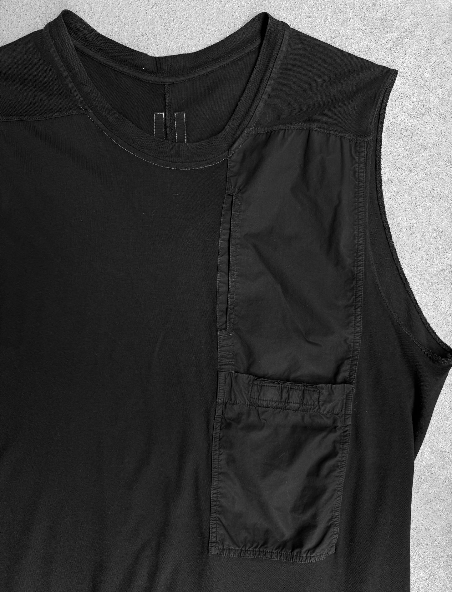 Rick Owens DRKSHDW SS16 “CYCLOPS” MA-1 Pocket Level Tank Top
