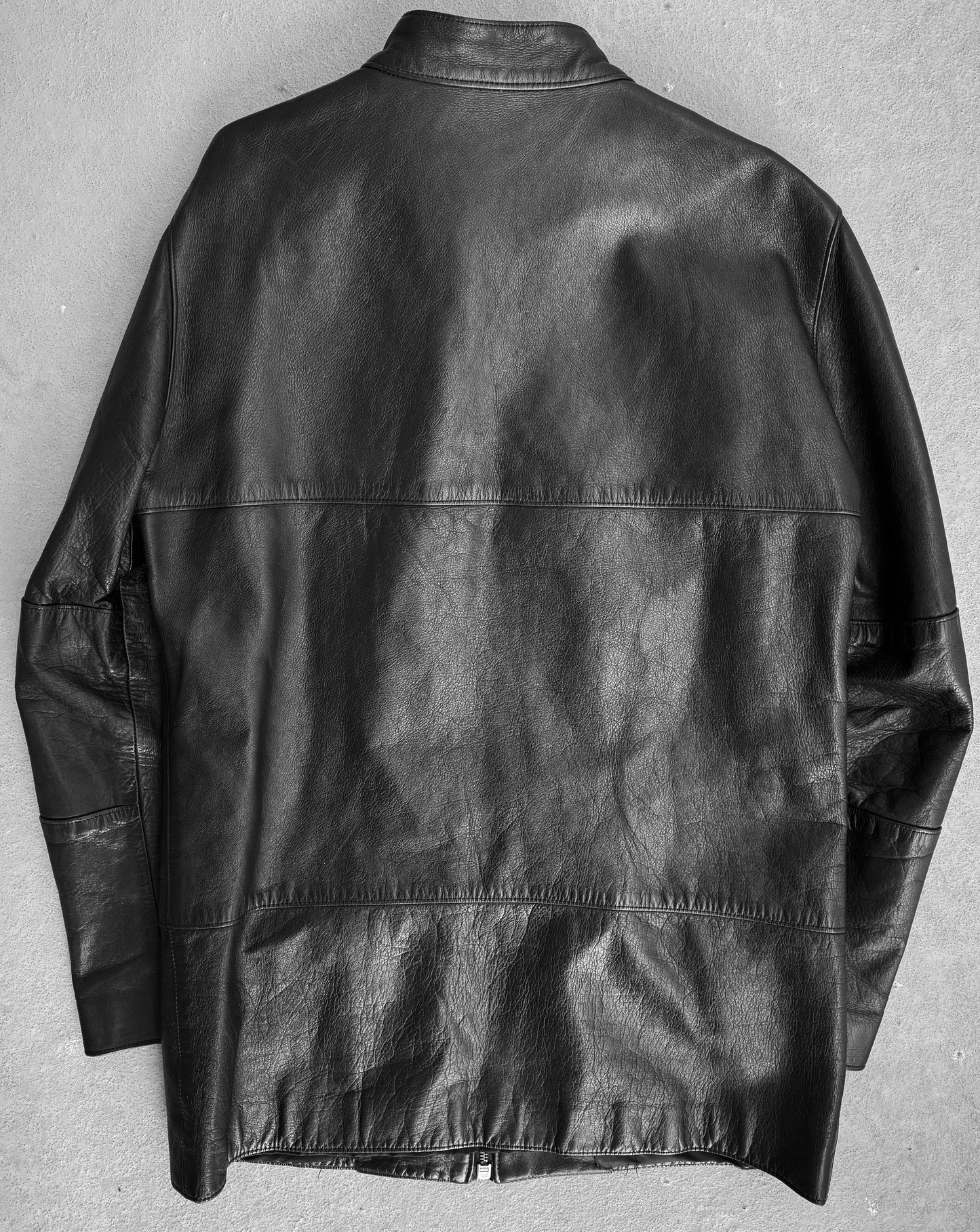Lad Musician AW98 Multi-pockets Cow Leather Jacket