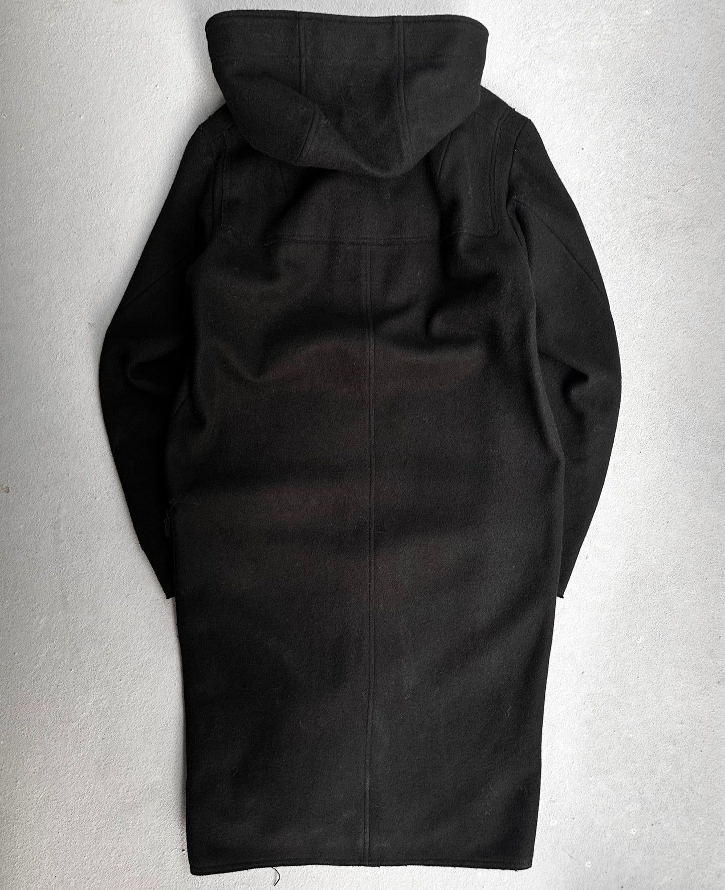 Beauty:Beast AW98 Velcro Hooded Wool Coat