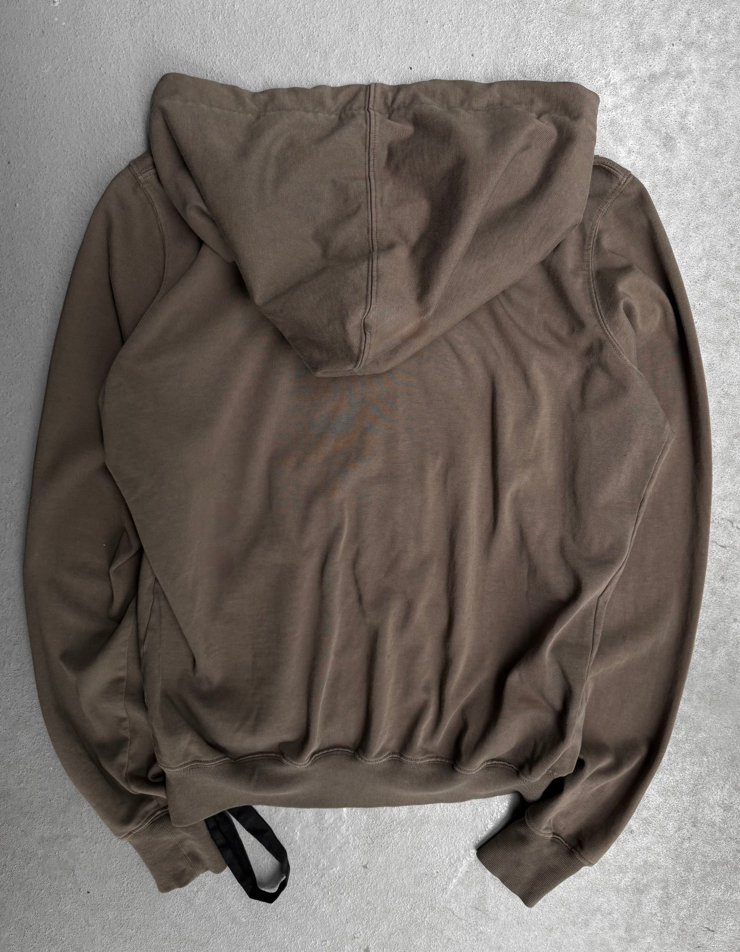 Rick Owens DRKSHDW SS23 “EDFU” Dust Jason Drawstring Hoodie