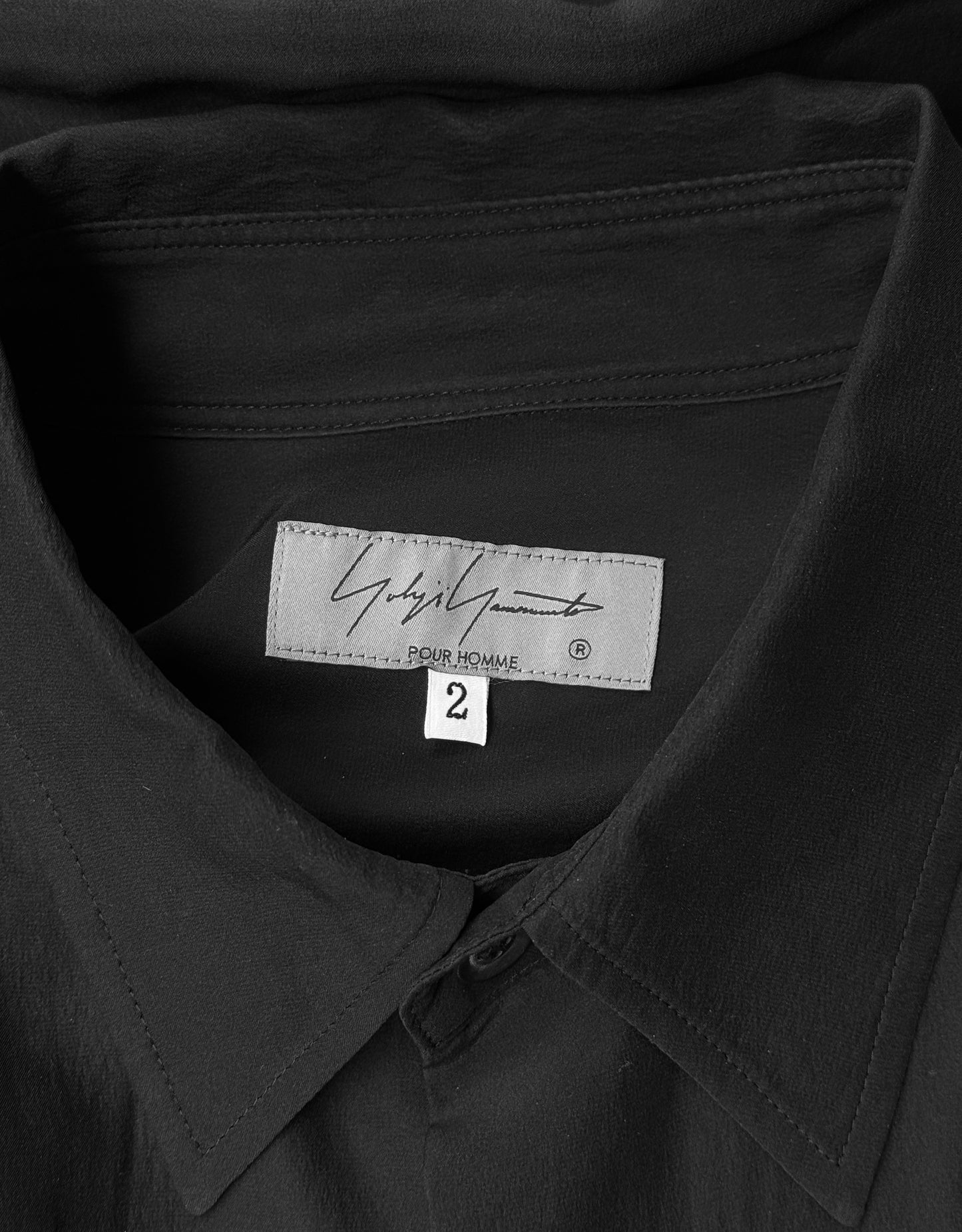 Yohji Yamamoto POUR HOMME SS22 ‘Dahlia’ Flower Printed Silk Button-up Shirt