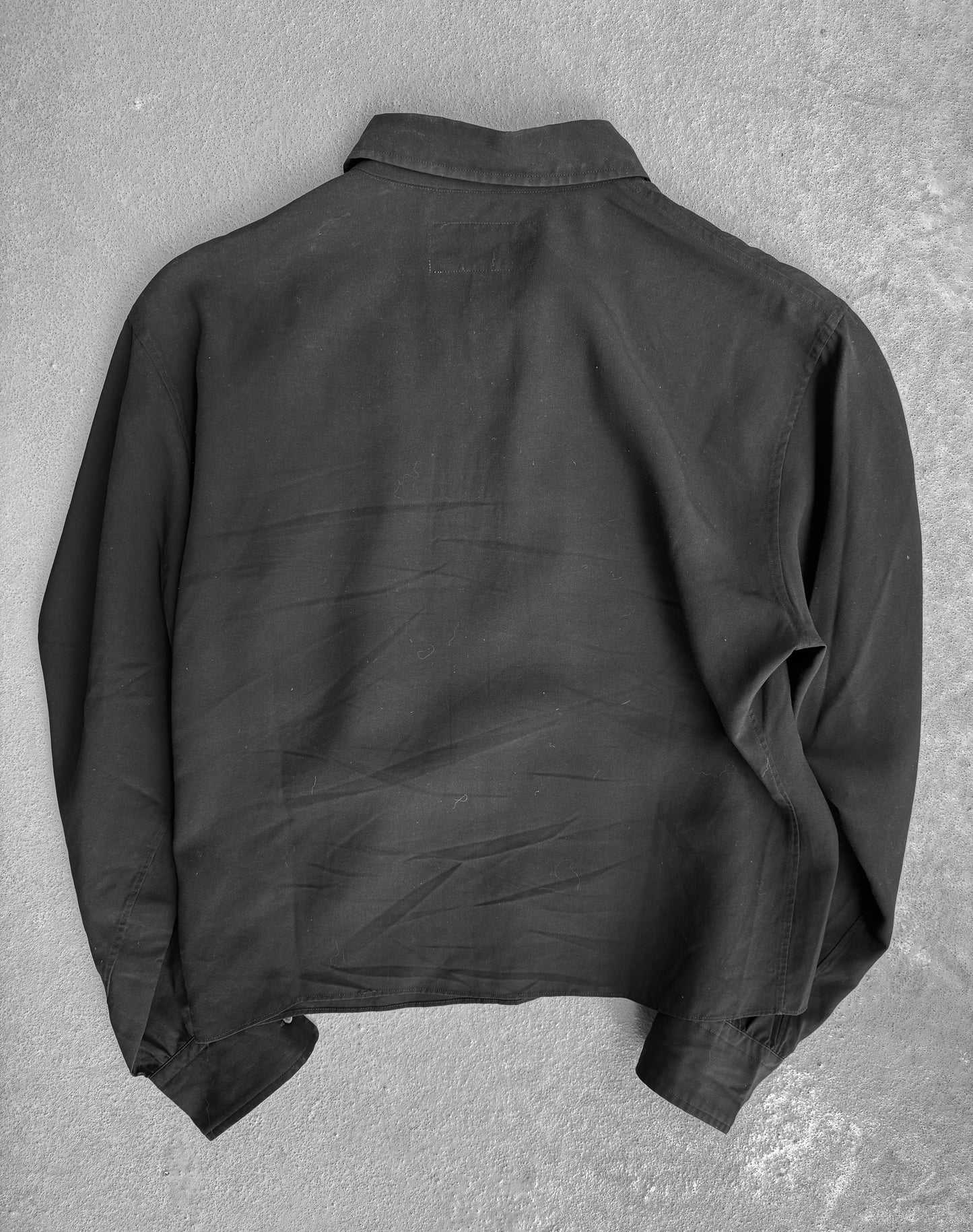 Masakï Matsushïma Late 90s Cropped Rayon Shirt