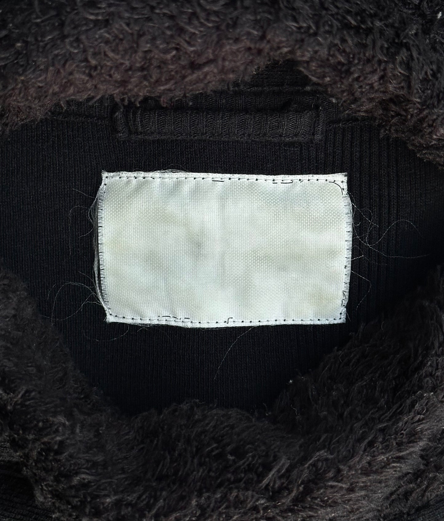 MiharaYasuhiro AW06 Hybrid Fuzzy Wool Sweater
