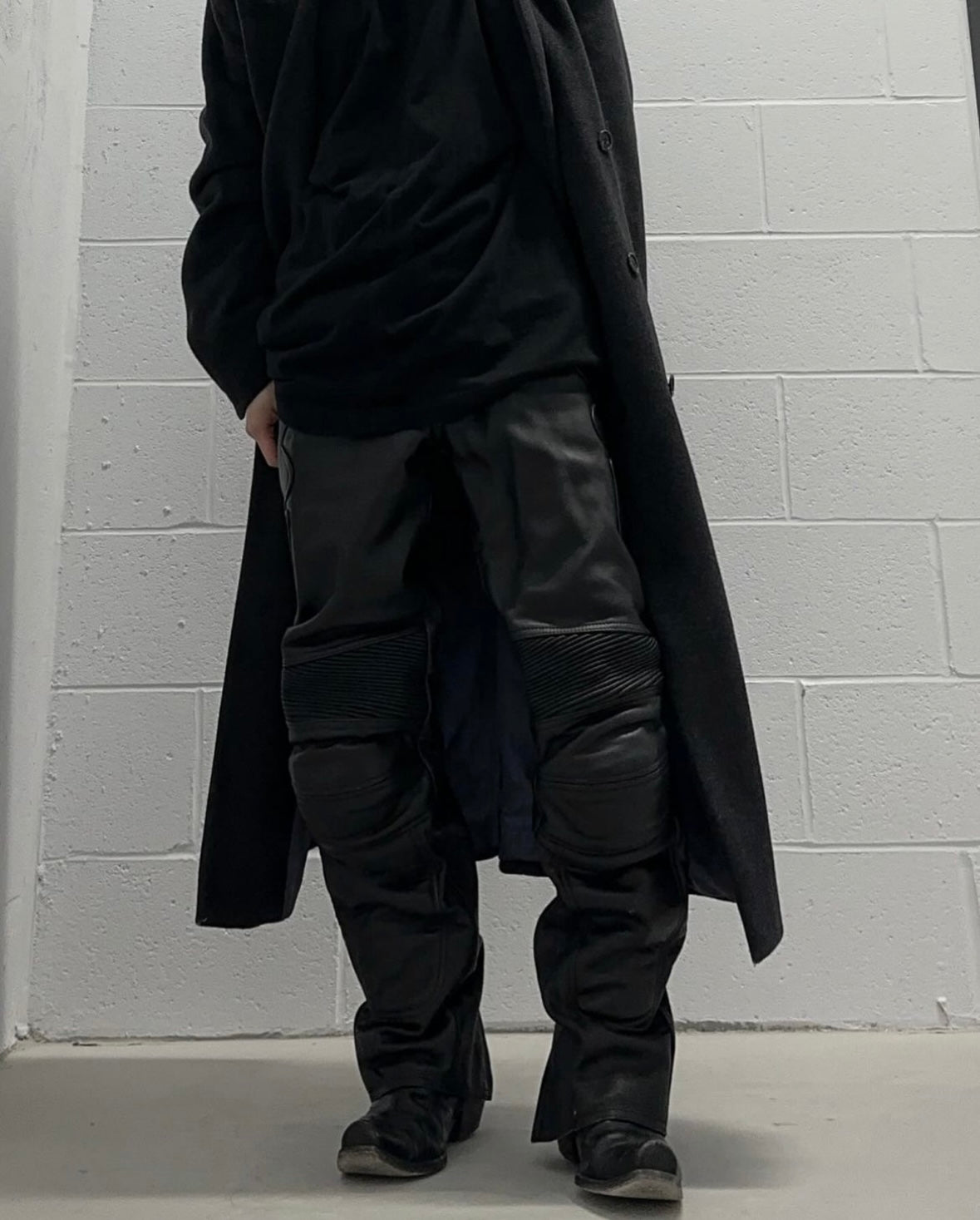 KADOYA K’s Leather Early 00s Padded Cowhide Leather Motorcycle Pants