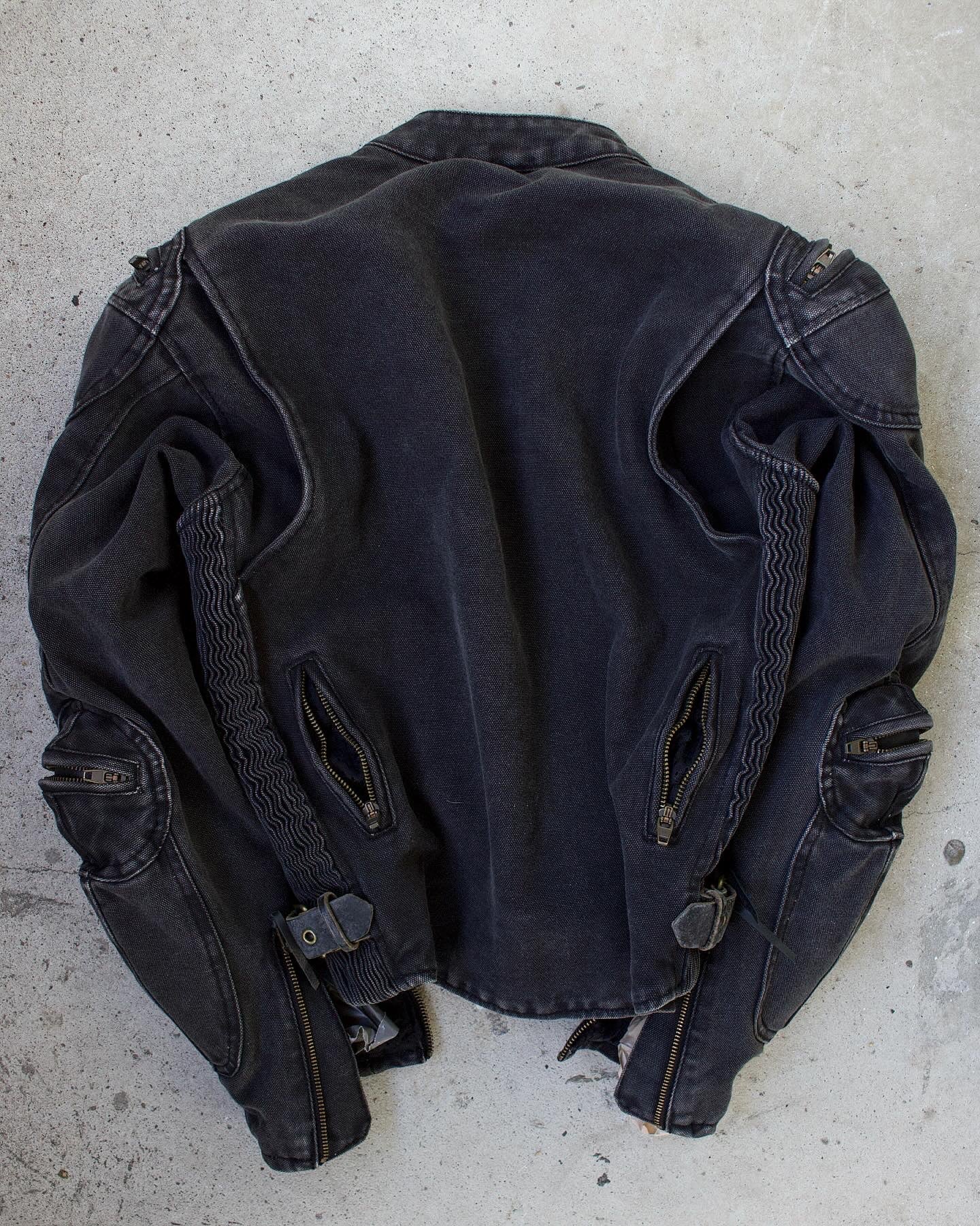 KADOYA K’s Leather 00s Padded Motorcycle Denim Jacket