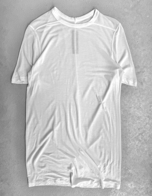 Rick Owens SS20 “TECUATL” White Level T-shirt