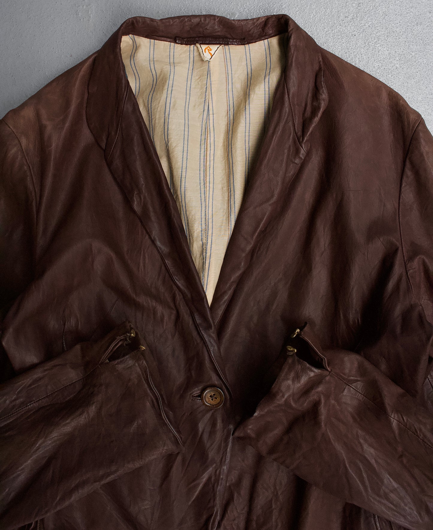 45rpm Early 00s Calfskin Blazer