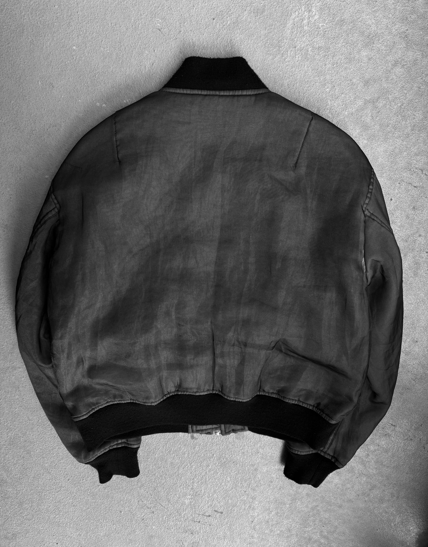 noir kei ninomiya AW15-16 Tulle Bomber Jacket