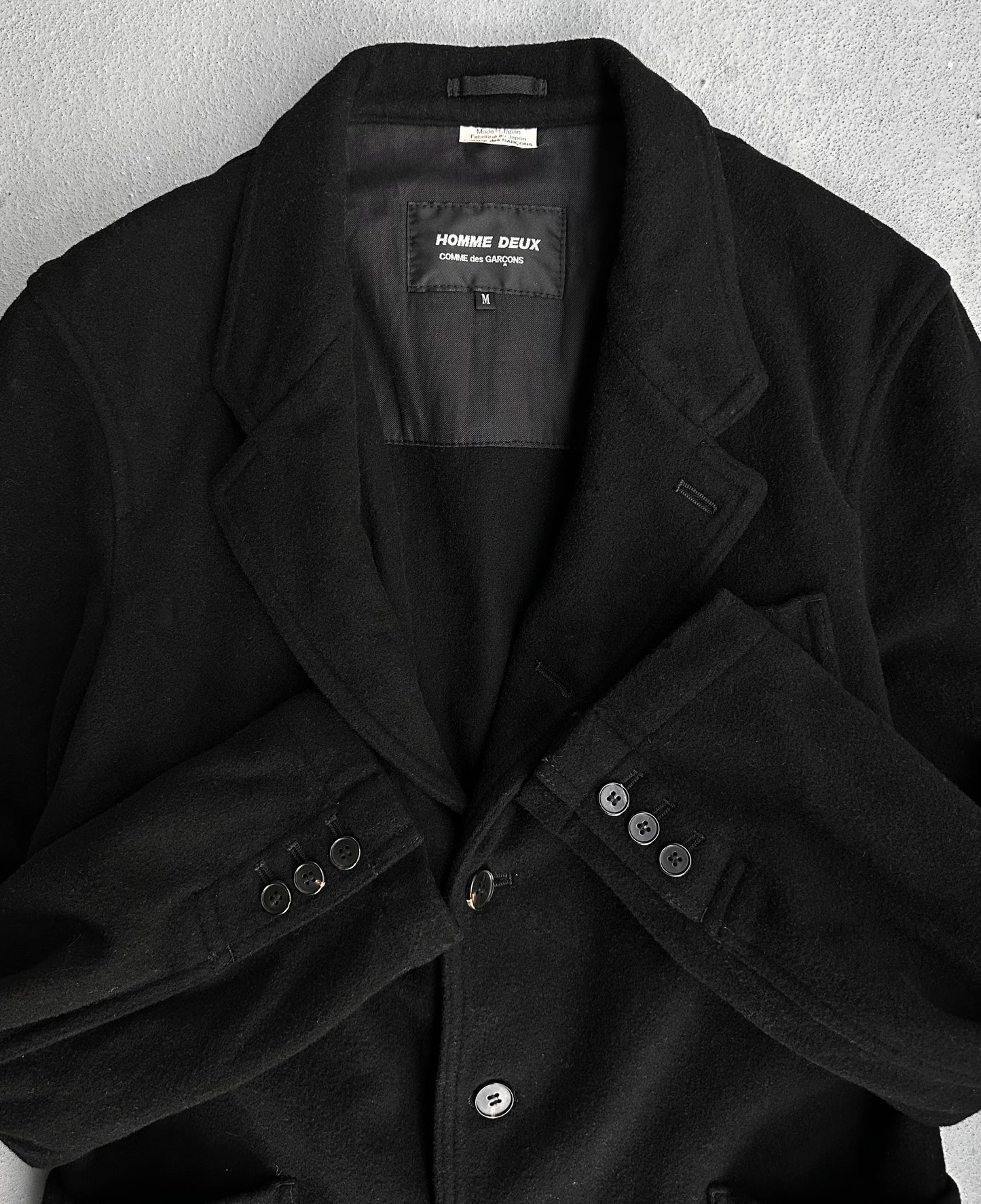 COMME des GARÇONS HOMME DEUX AW15 Heavy-Wool Blazer