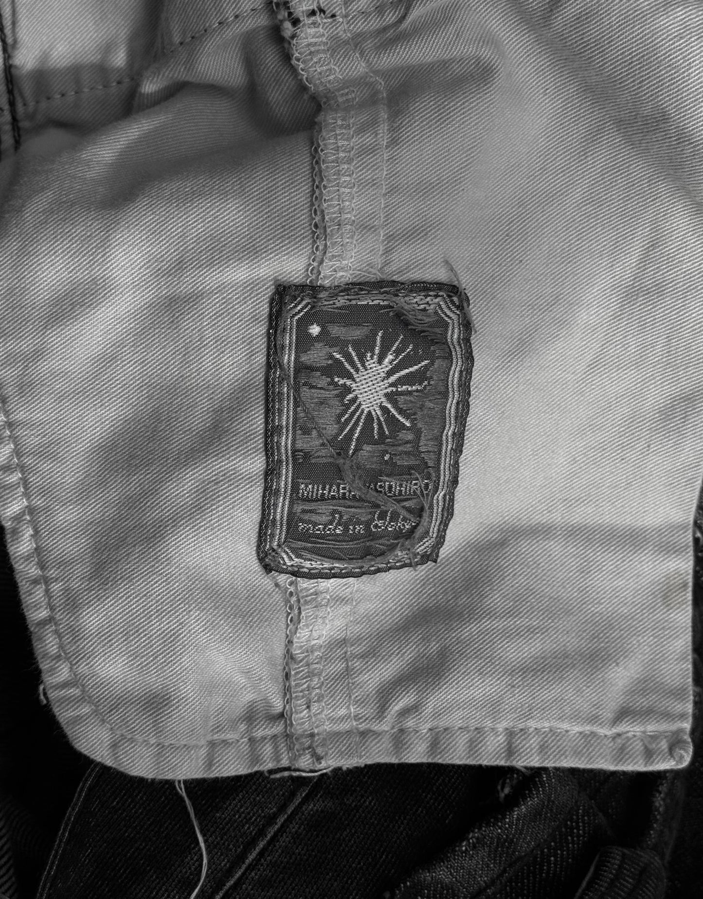*SAMPLE* MiharaYasuhiro AW07 Reconstructed Hybrid Skinny Denim