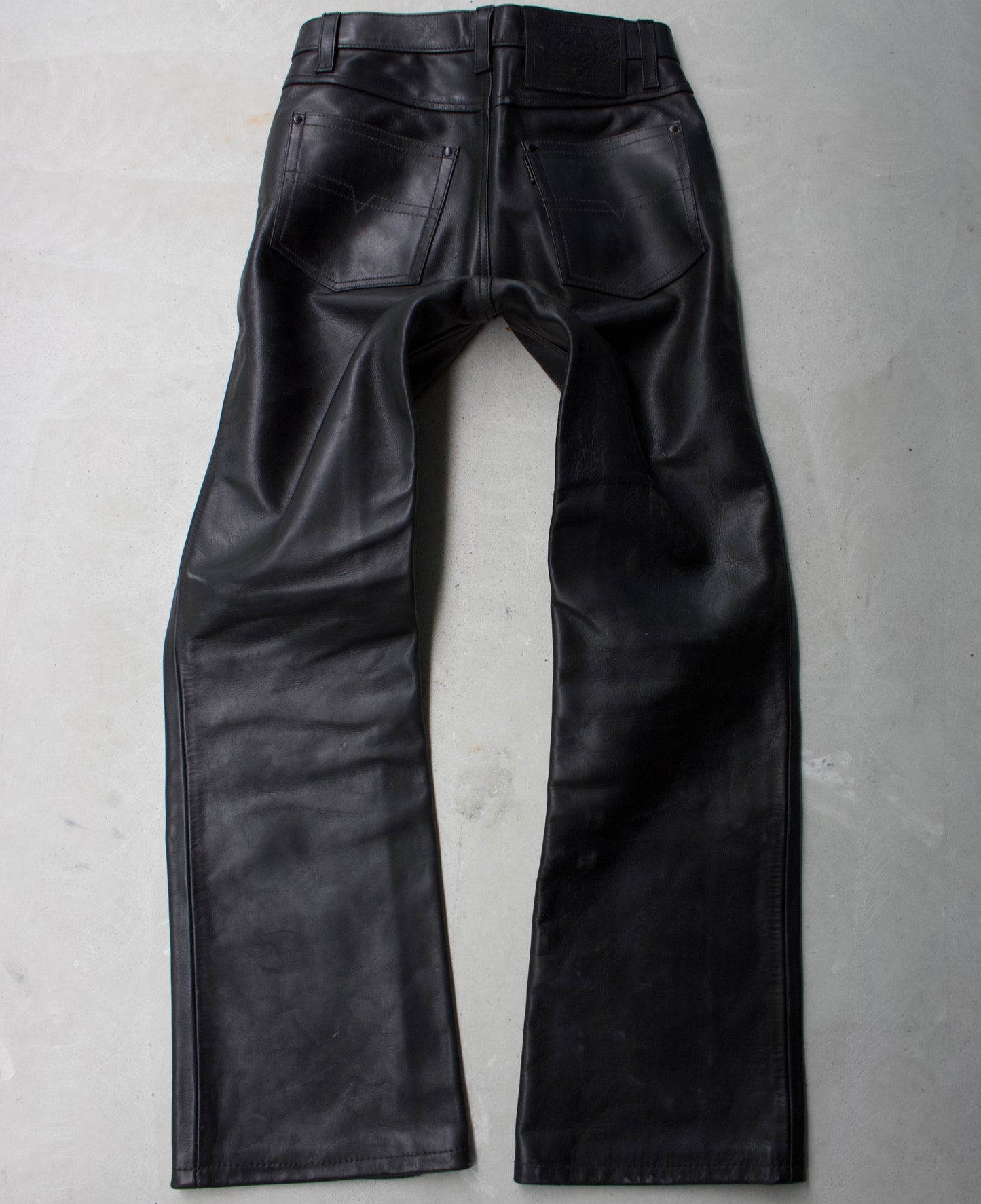 KADOYA K’s Leather 00s Bootcut Leather Motorcycle Pants
