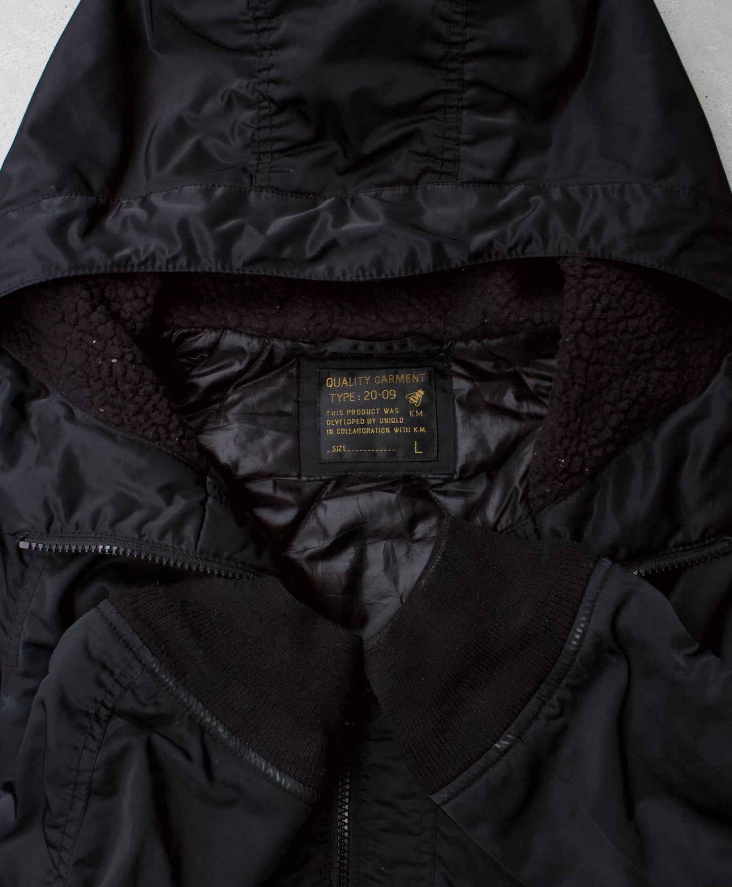 Kiminori Morishita x UNIQLO AW09 Hooded Bomber Jacket
