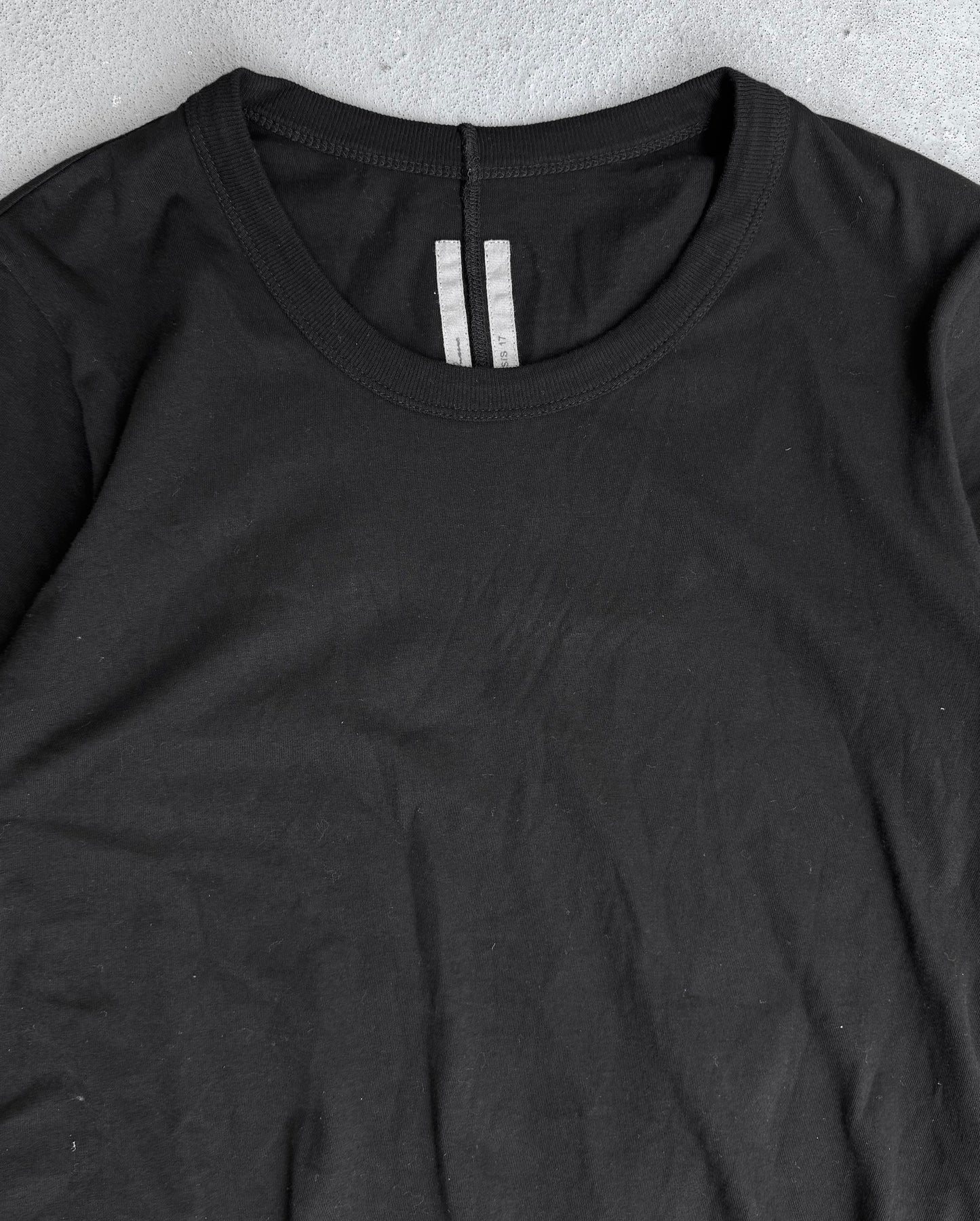 Rick Owens SS17 "WALRUS" Raw Hem T-Shirt