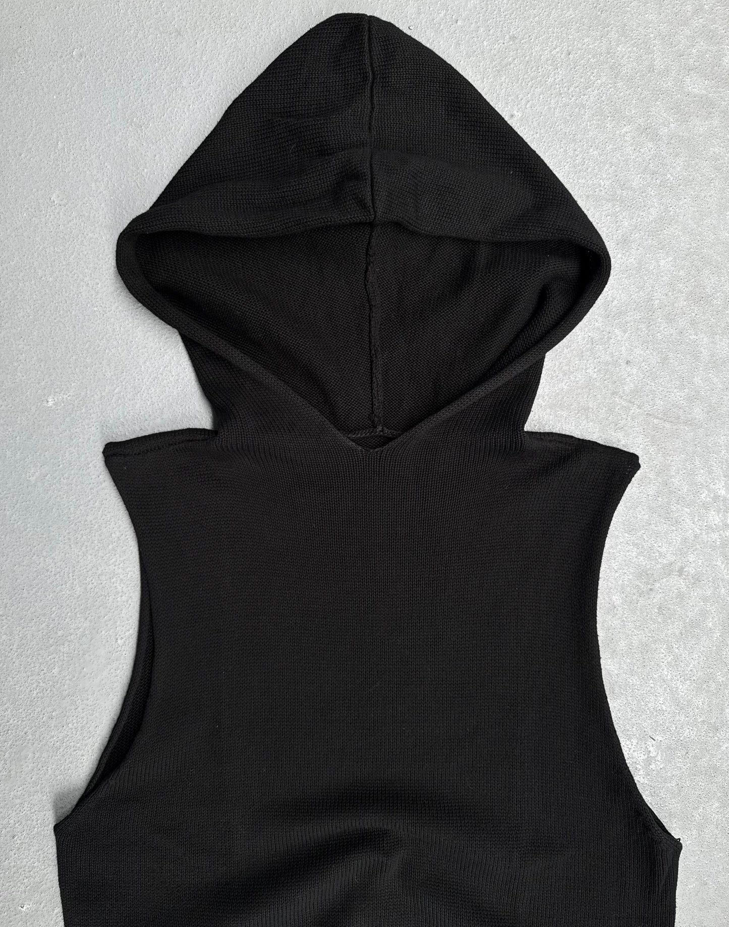 Rick Owens DRKSHDW Early 00’s Olmar & Mirta Hooded Vest
