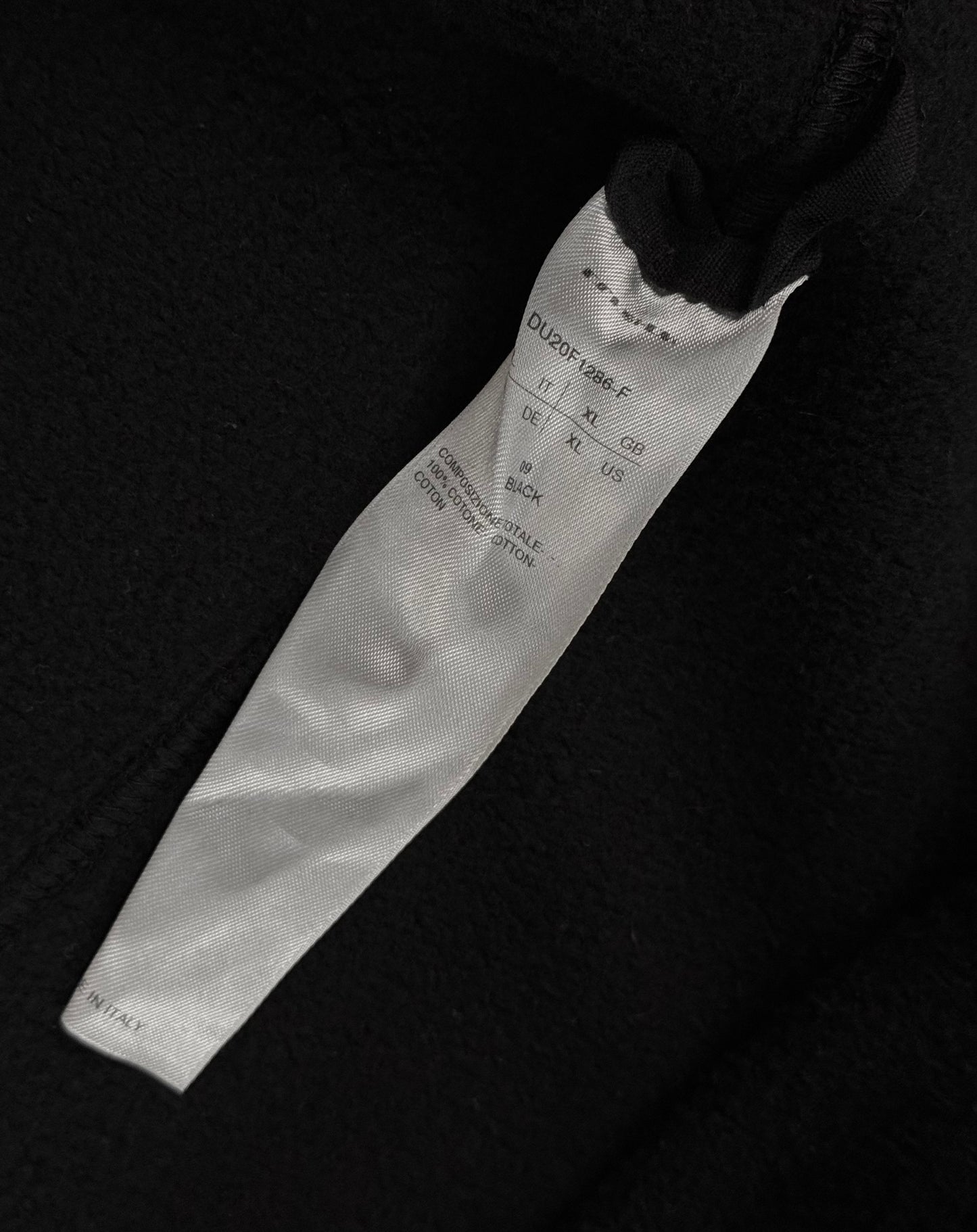 Rick Owens DRKSHDW SS24 “LIDO” Jumbo Oversized Gimp Hoodie