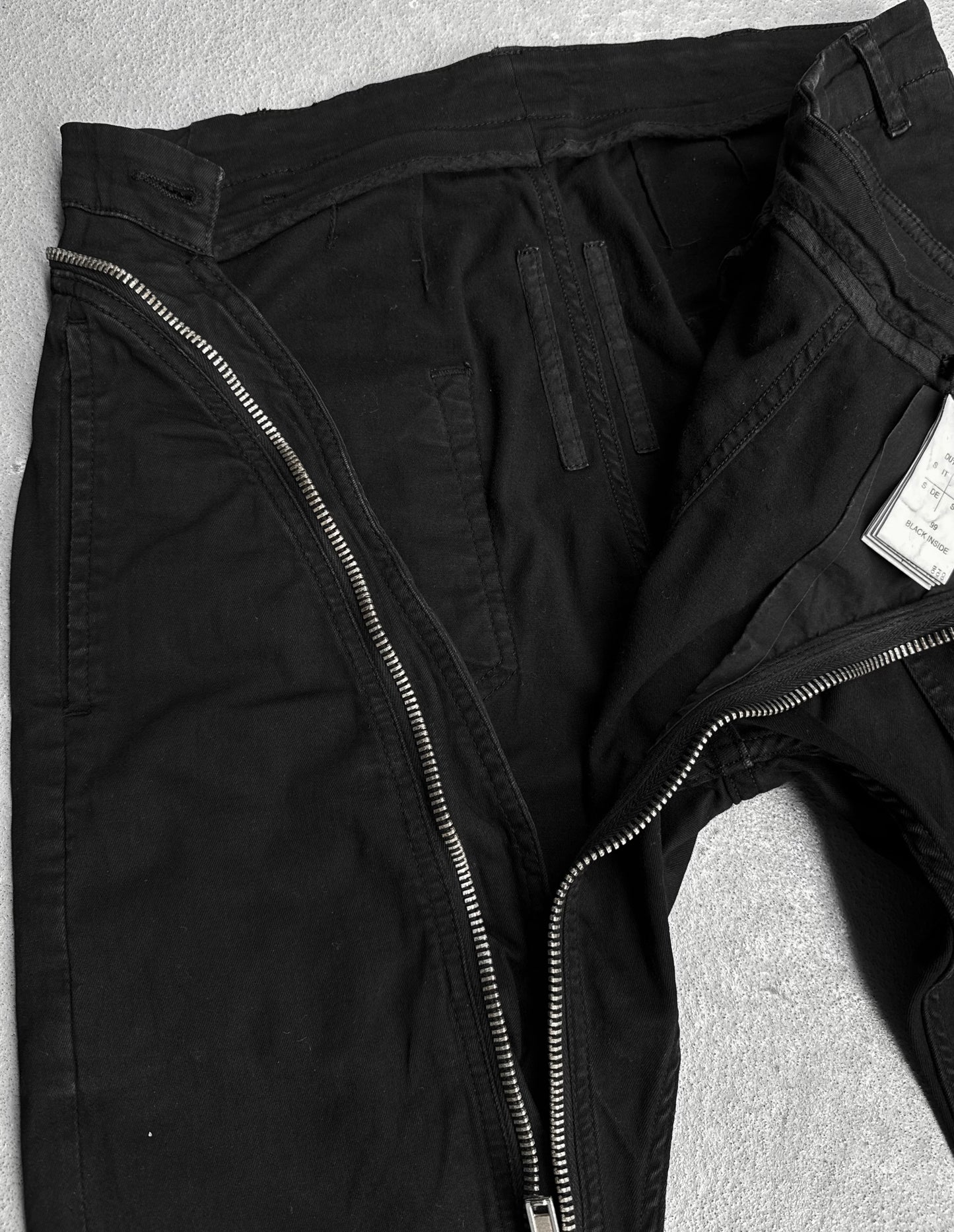 Rick Owens DRKSHDW AW14 "MOODY" Aircut Skinny Denim