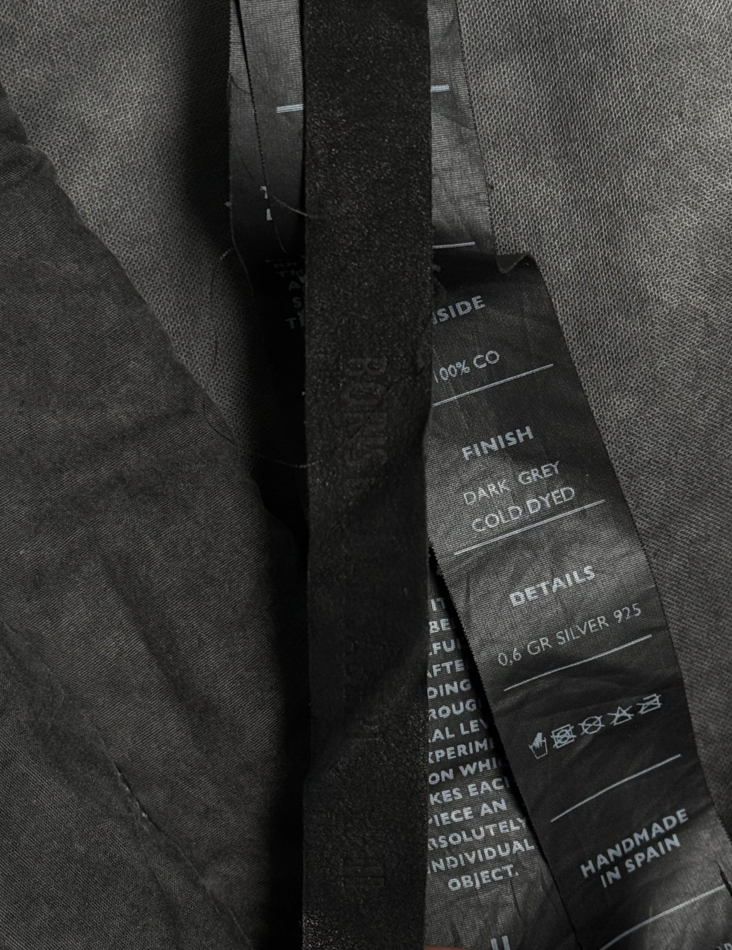 Boris Bidjan Saberi SS16 ‘P2-F19201’ Cold-dyed Convertible Zip Drop-crotch Shorts