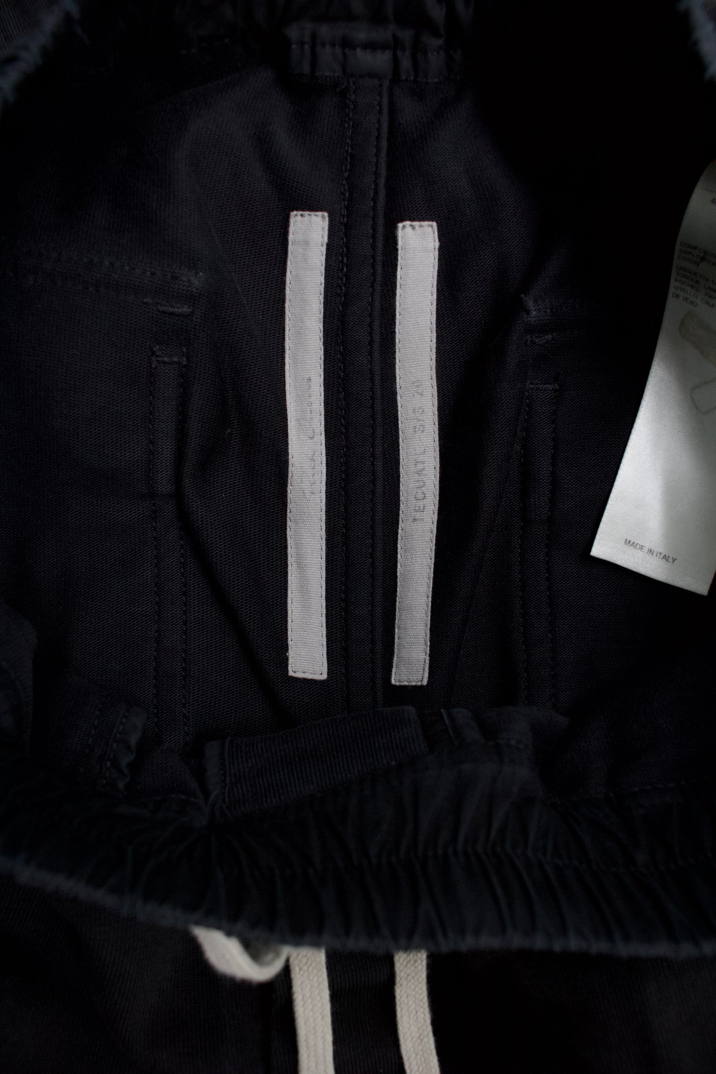 Rick Owens SS20 “TECUATL” Drawstring Cargos Joggers