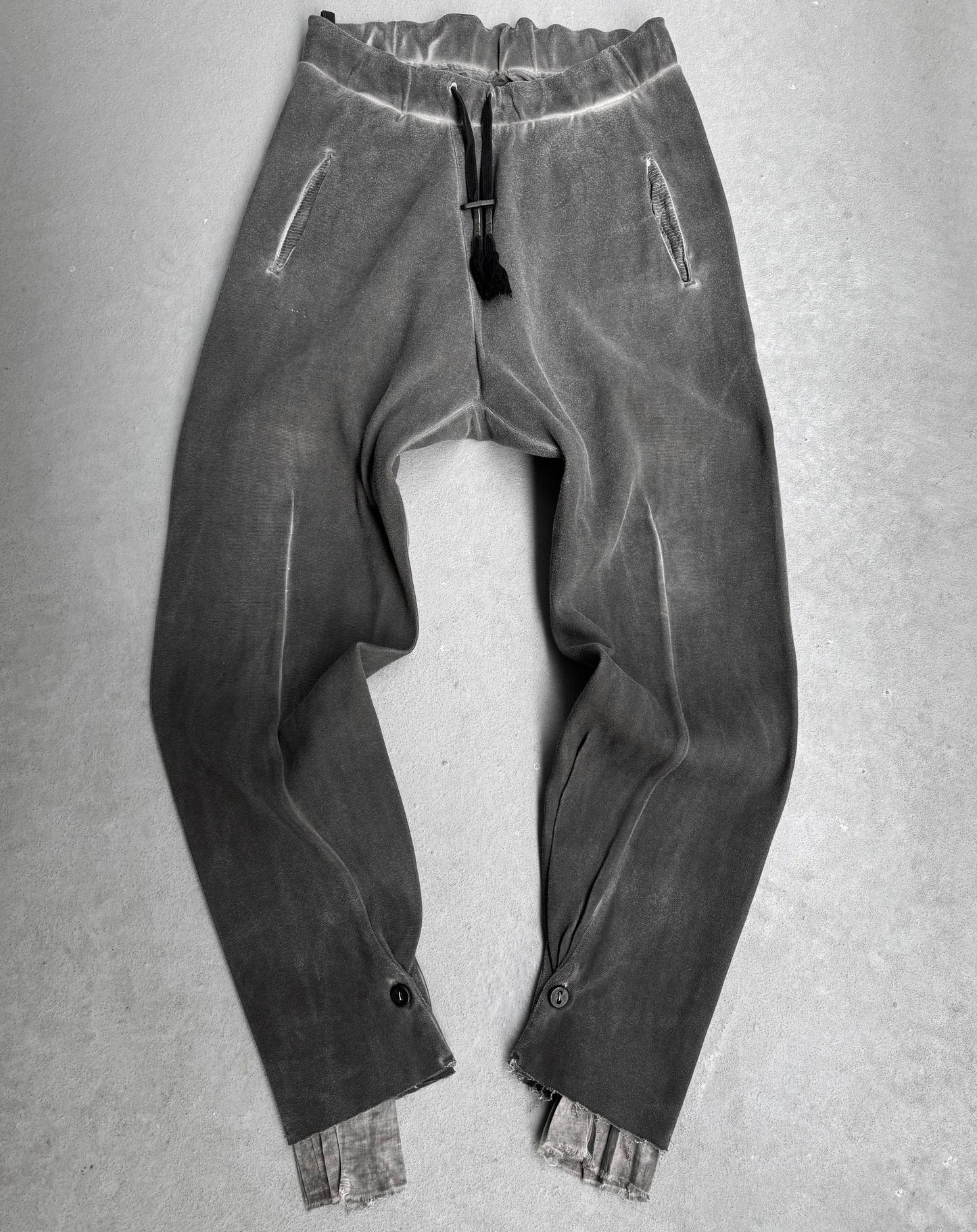 Boris Bidjan Saberi AW14-15 P9 Cold-dyed Layered Sweatpants