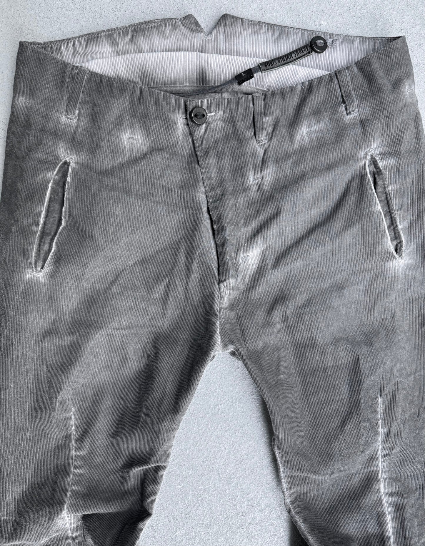 Boris Bidjan Saberi SS11 ‘P11-F1939’ Cold-dyed Slim-fit Pants