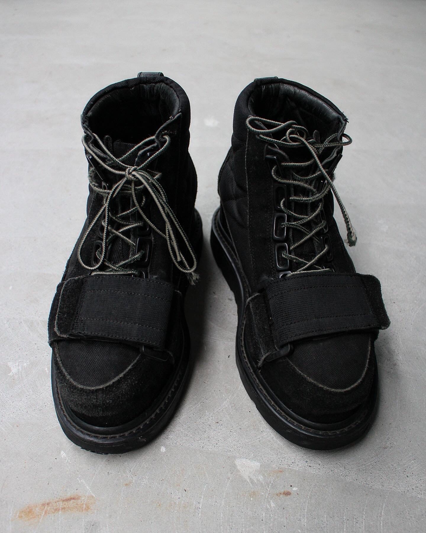 MiharaYasuhiro x STUDIO SEVEN AW15 Trek Platform Leather Boots