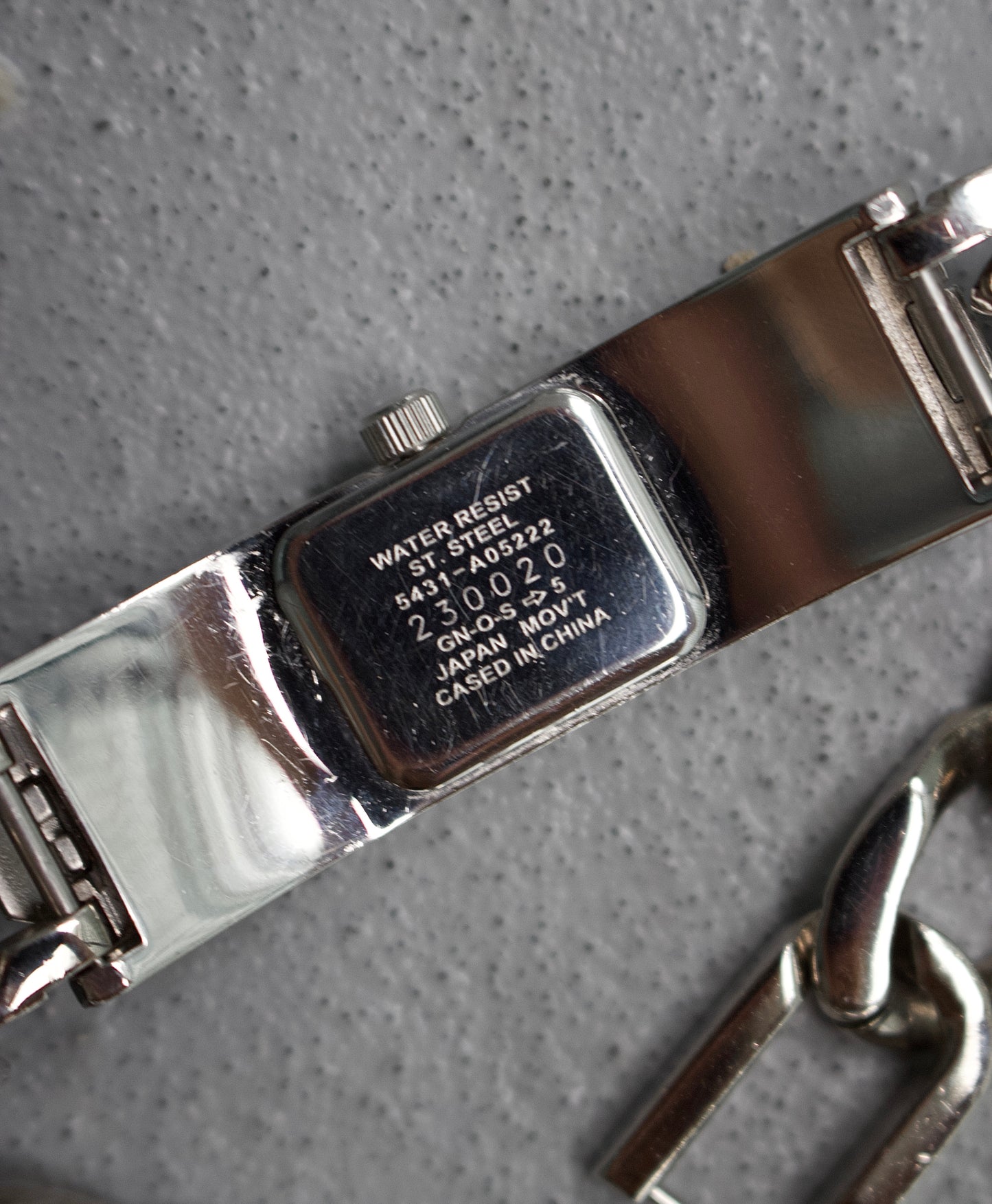 Jean-Paul GAULTIER Vintage 00s Cuban Link Watch