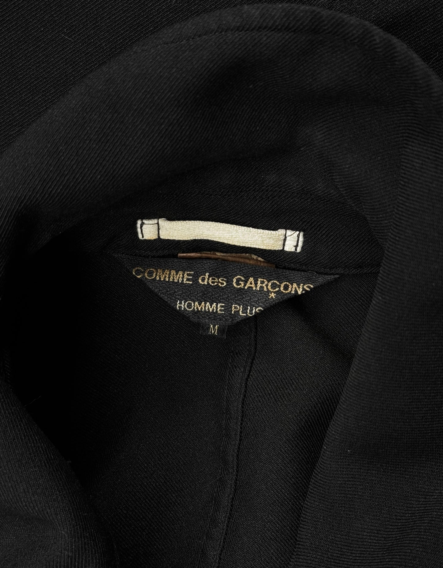 COMME des GARÇONS HOMME PLUS SS19 Garment-dyed Multi Panel Trucker Jacket