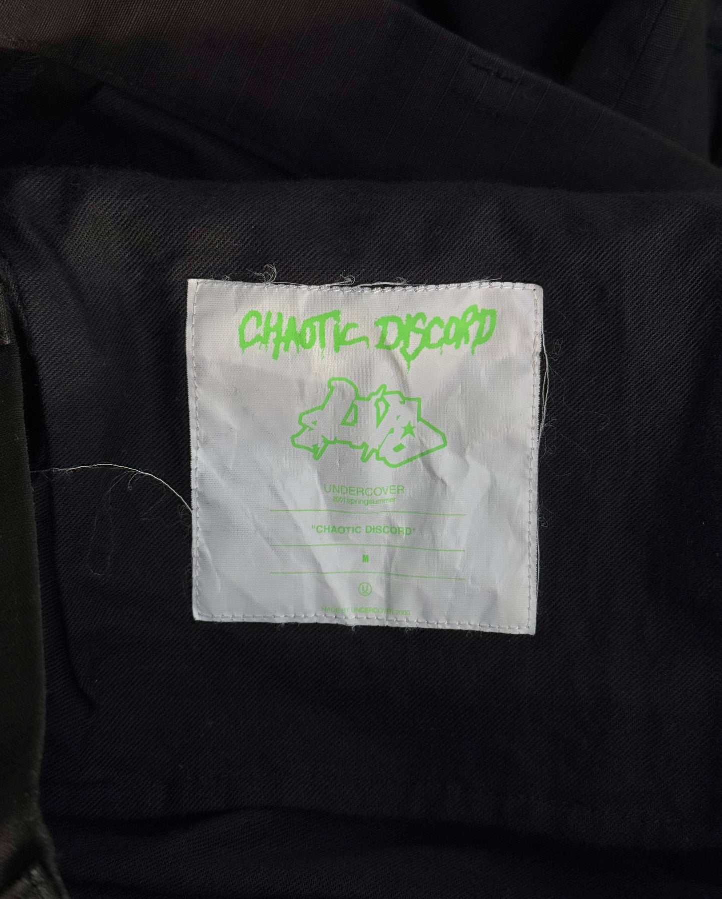 UNDERCOVER SS01 “Chaotic Discord” Reconstructed Layer Long-sleeved Pants